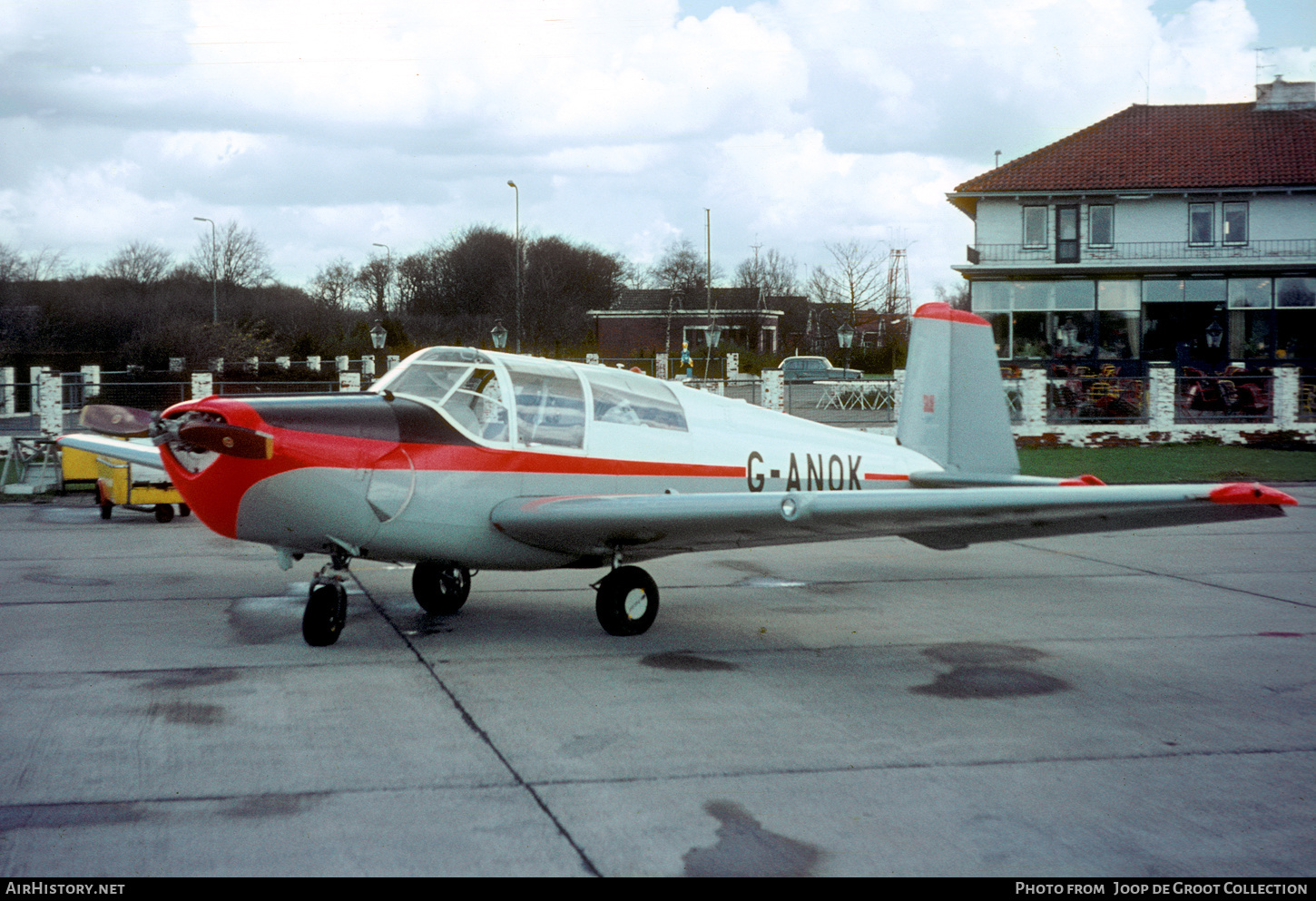 Aircraft Photo of G-ANOK | Saab 91C Safir | AirHistory.net #559706