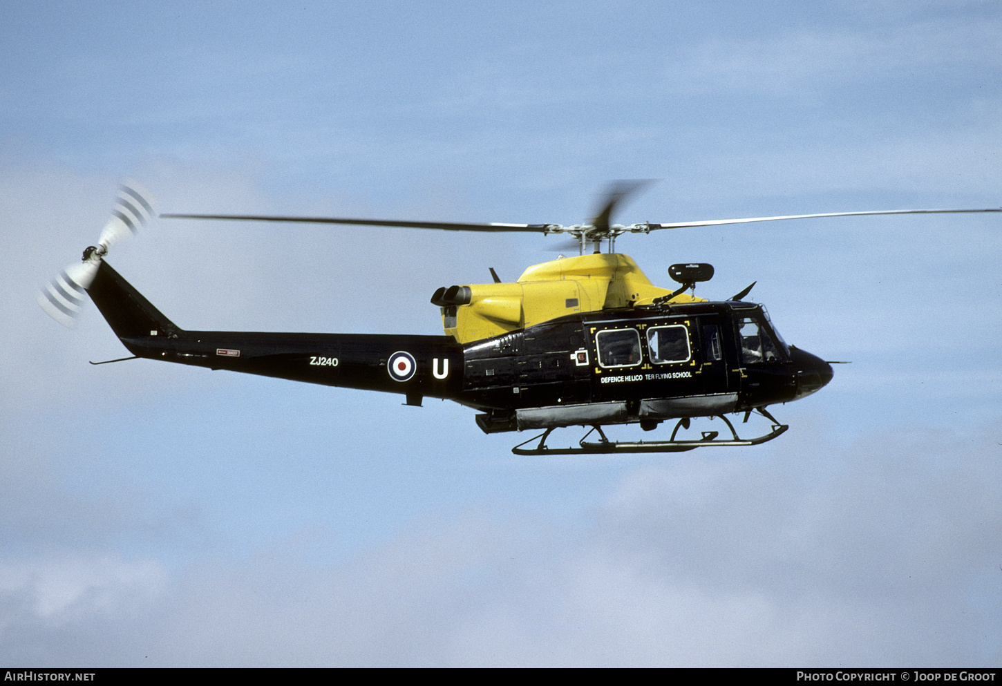 Aircraft Photo of ZJ240 | Bell 412EP Griffin HT1 | UK - Air Force | AirHistory.net #559713
