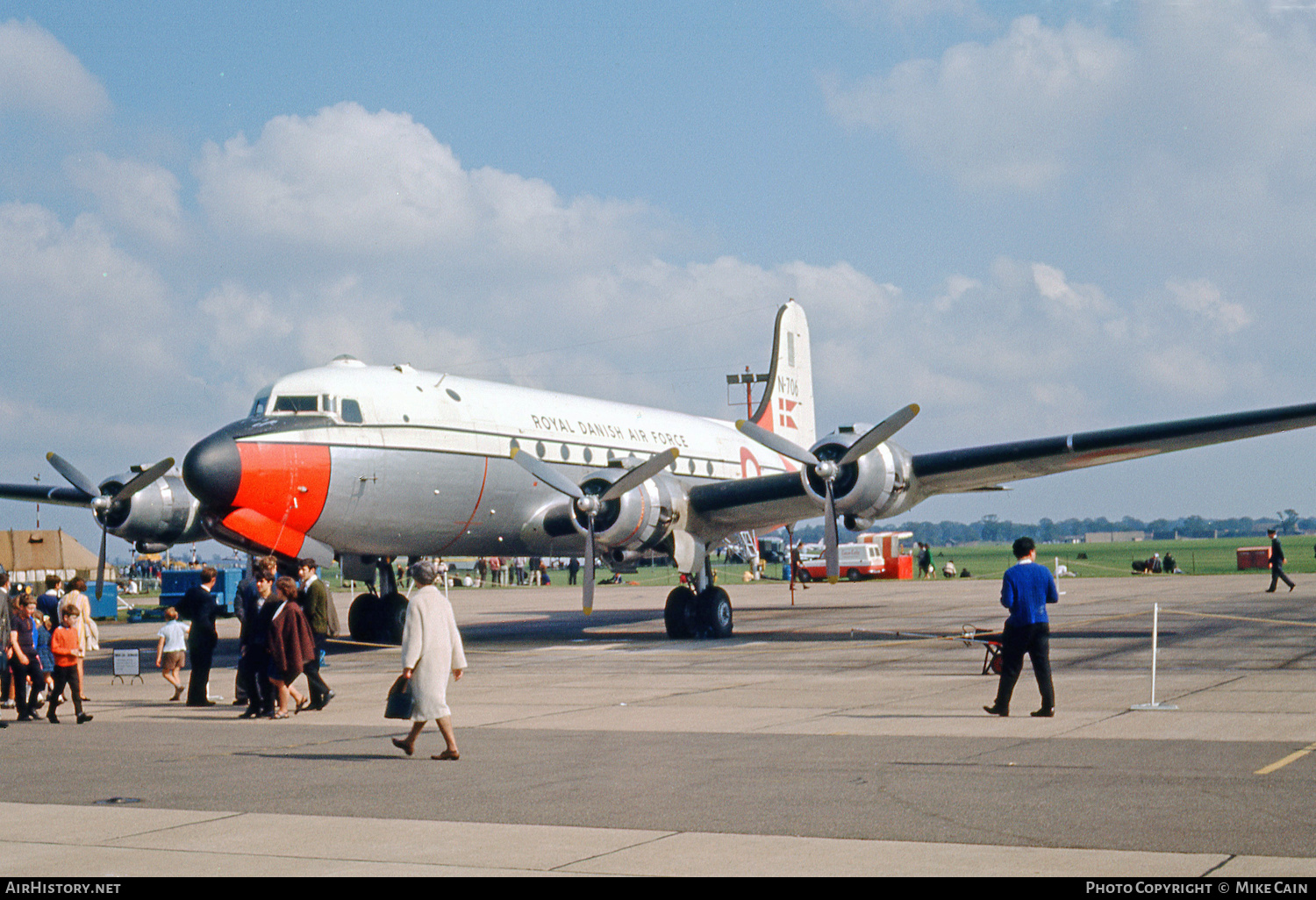 Aircraft Photo of N-706 | Douglas C-54D Skymaster | Denmark - Air Force | AirHistory.net #559731