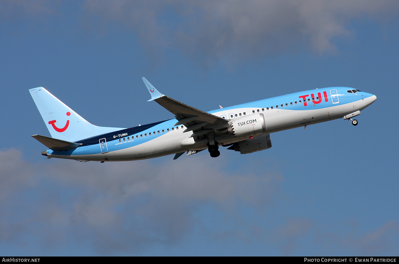 Aircraft Photo of G-TUMH | Boeing 737-8 Max 8 | TUI | AirHistory.net #559743