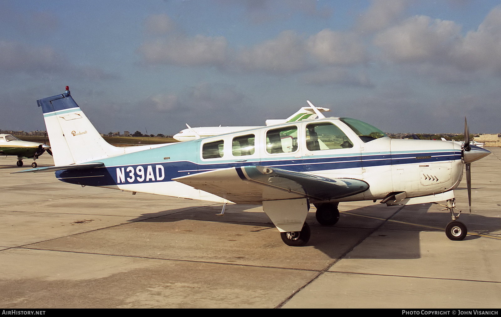 Aircraft Photo of N39AD | Beech A36 Bonanza | AirHistory.net #559753