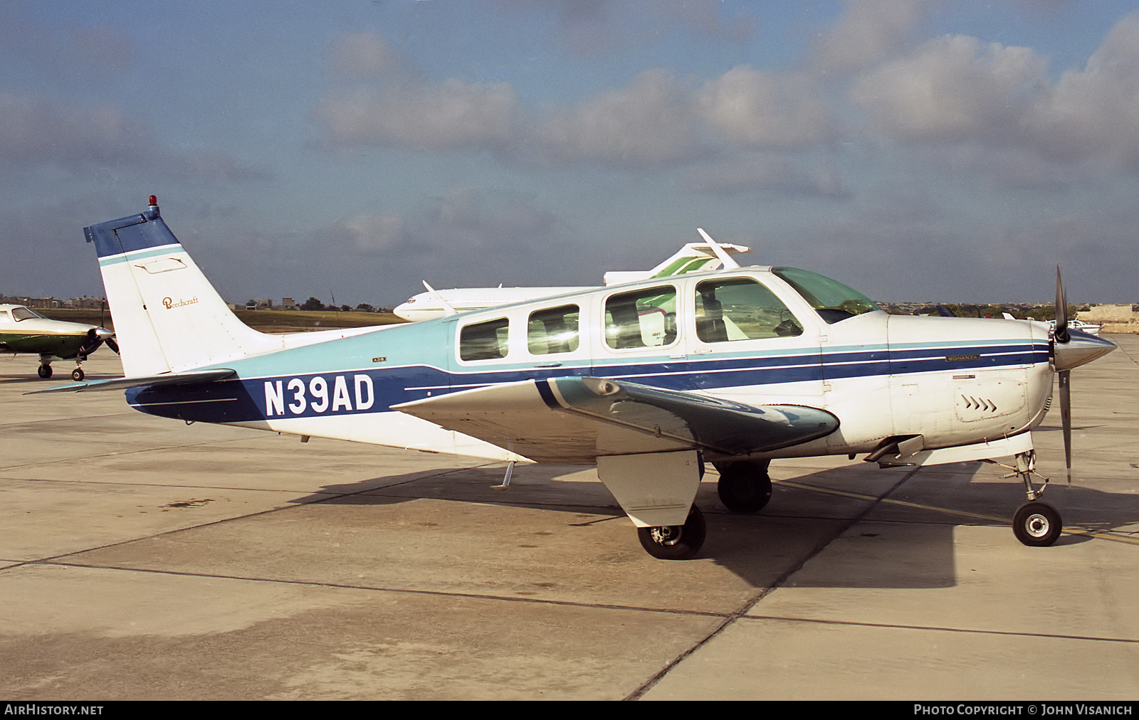 Aircraft Photo of N39AD | Beech A36 Bonanza 36 | AirHistory.net #559753