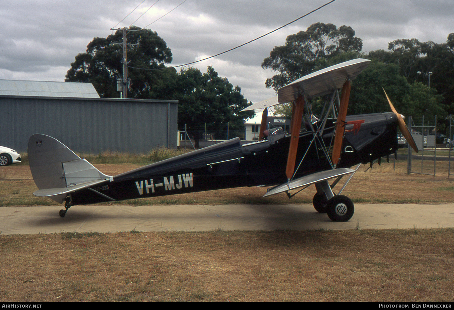 Aircraft Photo of VH-MJW | De Havilland D.H. 82A Tiger Moth | Vintage Aviation | AirHistory.net #559773