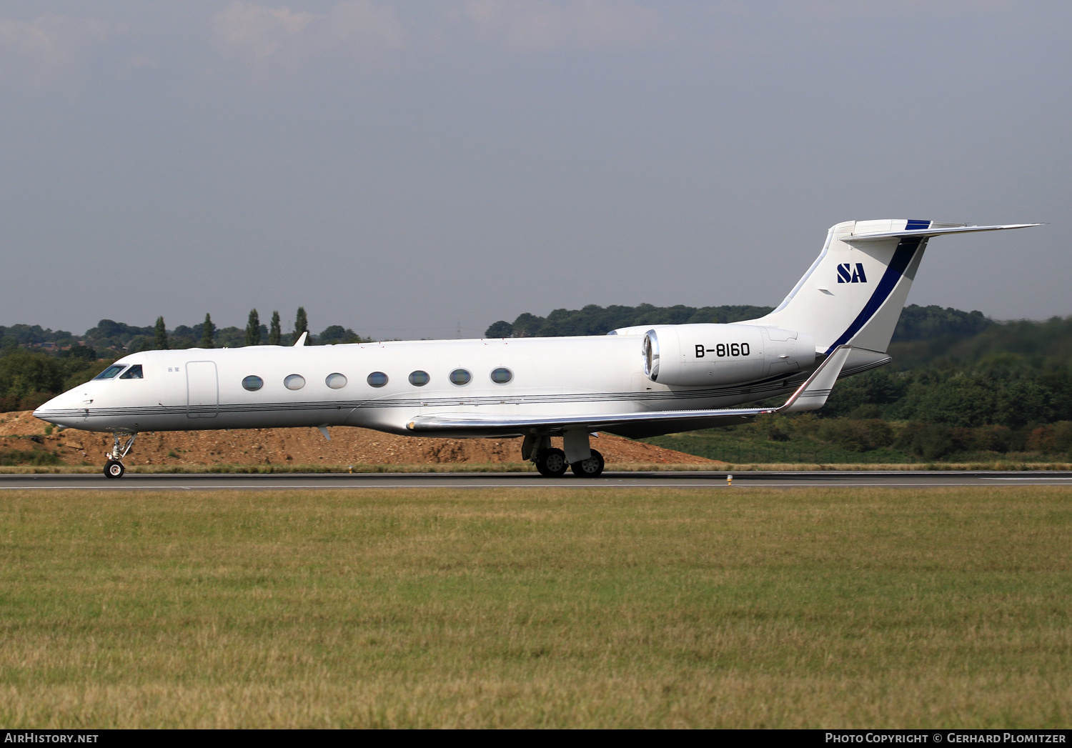 Aircraft Photo of B-8160 | Gulfstream Aerospace G-V-SP Gulfstream G550 | AirHistory.net #559780