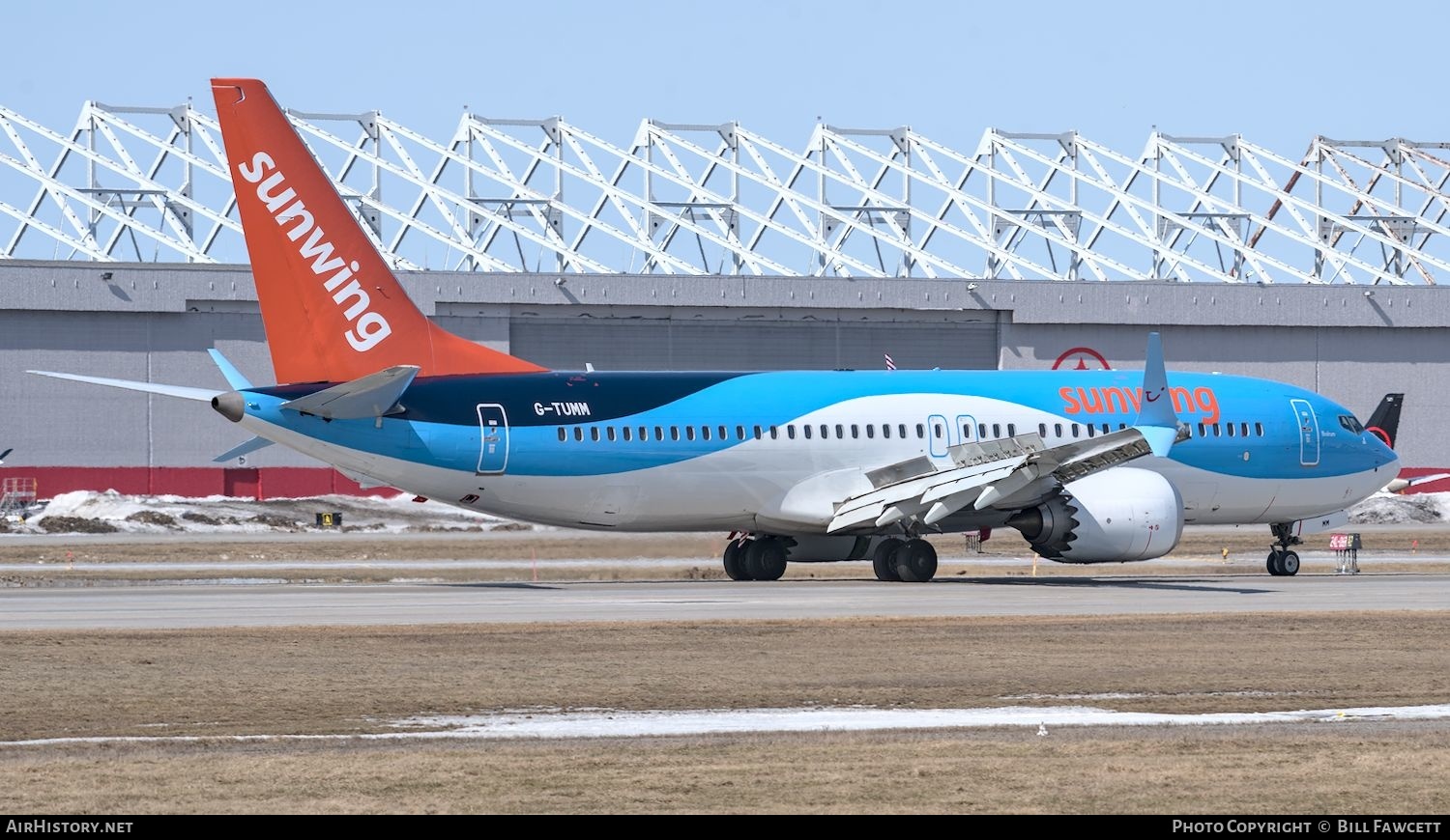 Aircraft Photo of G-TUMM | Boeing 737-8 Max 8 | Sunwing Airlines | AirHistory.net #559794