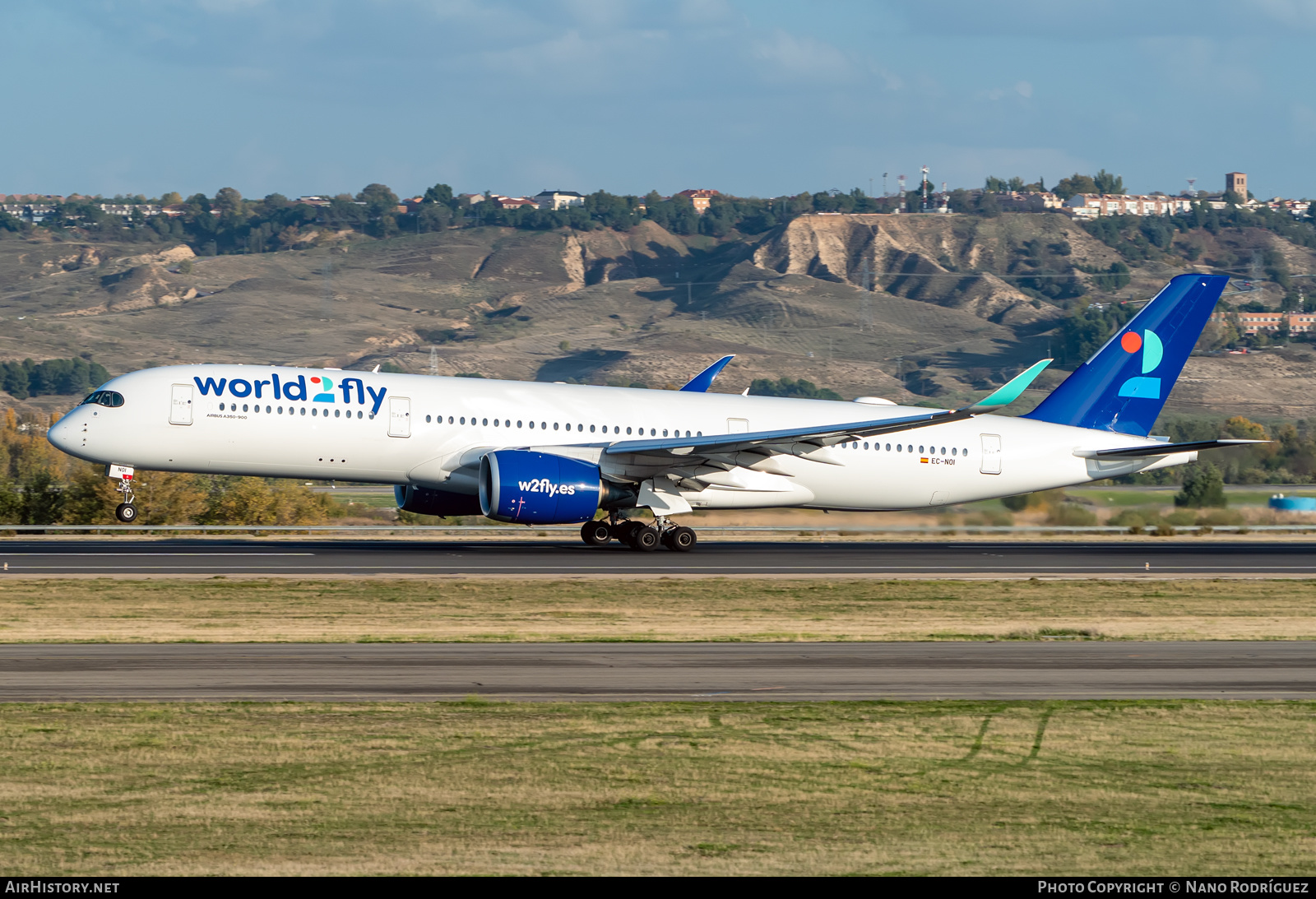 Aircraft Photo of EC-NOI | Airbus A350-941 | World2fly | AirHistory.net #559807