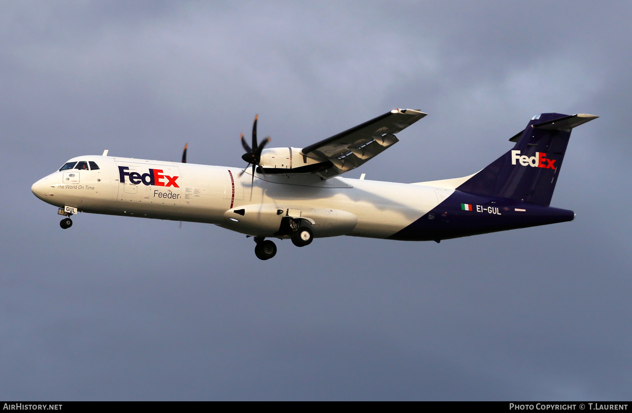 Aircraft Photo of EI-GUL | ATR ATR-72-600F (ATR-72-212A) | FedEx Feeder | AirHistory.net #559832