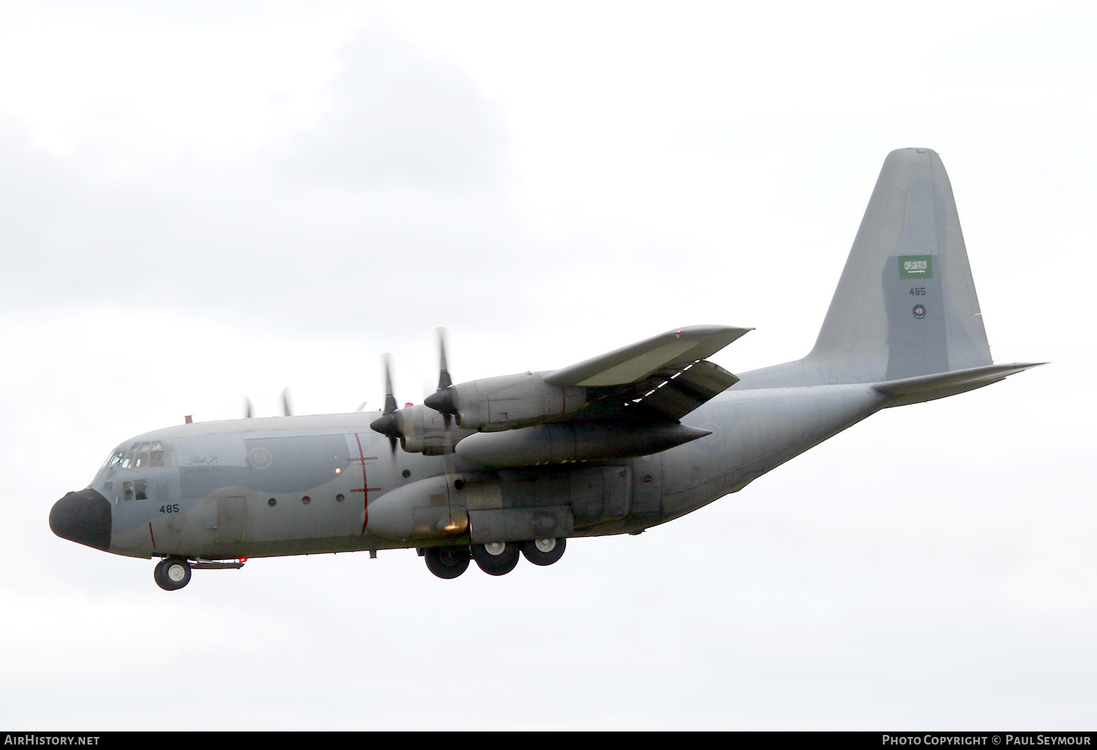 Aircraft Photo of 485 | Lockheed C-130H Hercules | Saudi Arabia - Air Force | AirHistory.net #559834