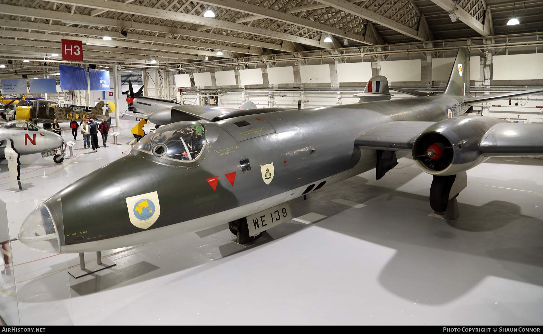 Aircraft Photo of WE139 | English Electric Canberra PR3 | UK - Air Force | AirHistory.net #559837