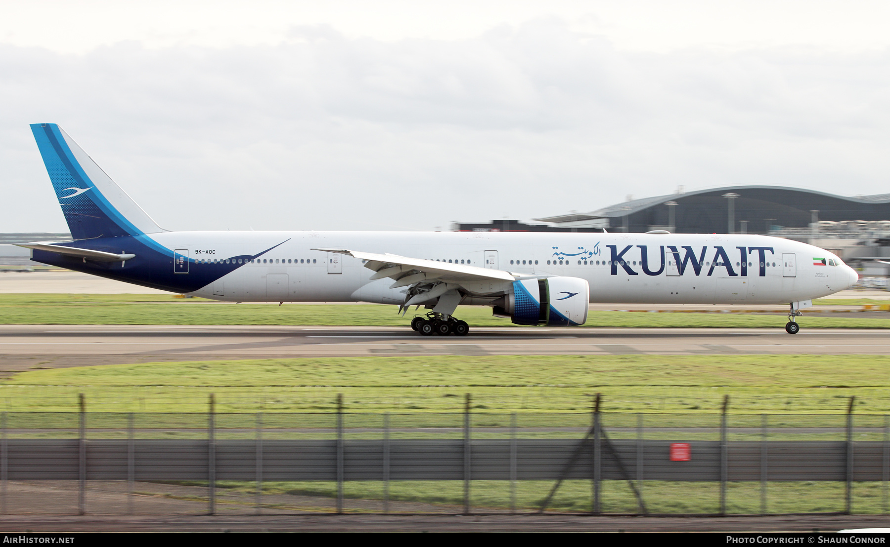 Aircraft Photo of 9K-AOC | Boeing 777-300/ER | Kuwait Airways | AirHistory.net #559878