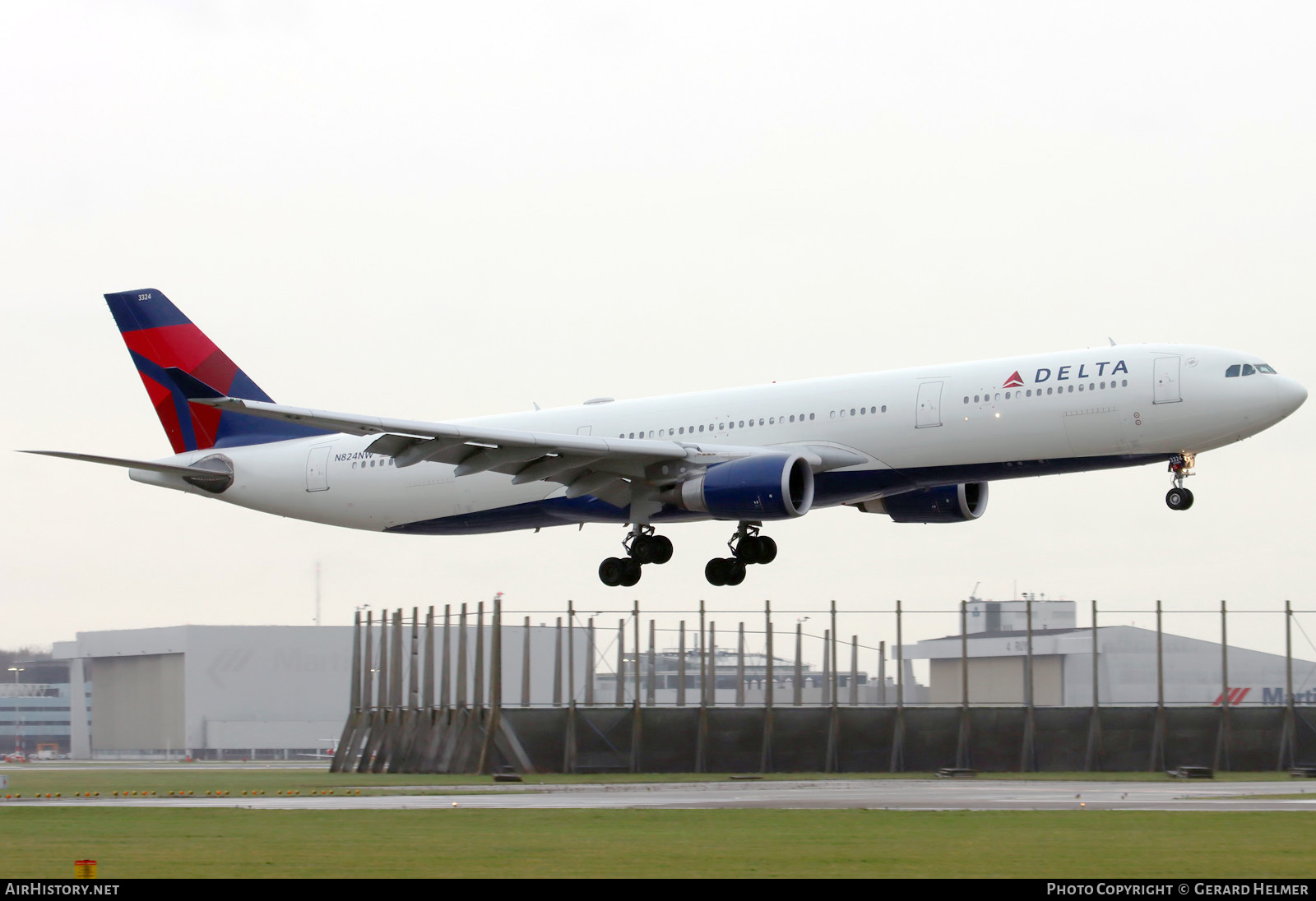 Aircraft Photo of N824NW | Airbus A330-302 | Delta Air Lines | AirHistory.net #559897
