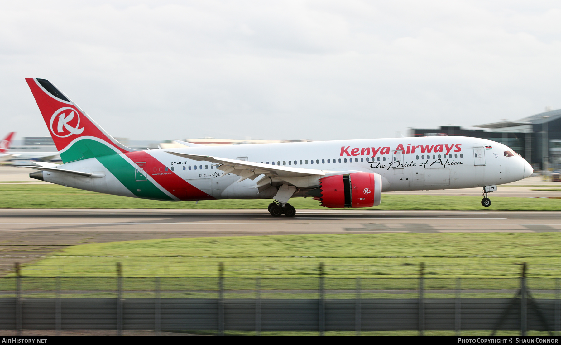 Aircraft Photo of 5Y-KZF | Boeing 787-8 Dreamliner | Kenya Airways | AirHistory.net #559914