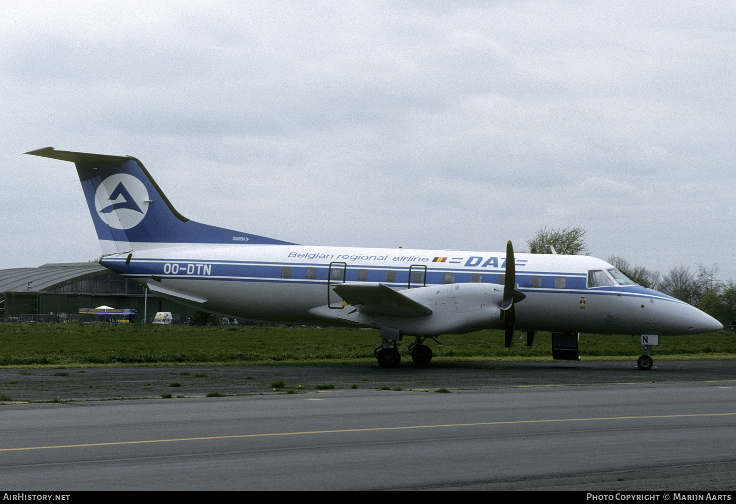 Aircraft Photo of OO-DTN | Embraer EMB-120RT Brasilia | Delta Air Transport - DAT | AirHistory.net #559916