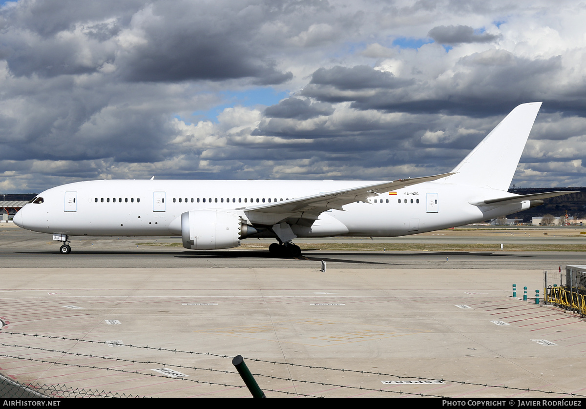 Aircraft Photo of EC-NZG | Boeing 787-8 Dreamliner | AirHistory.net #559925