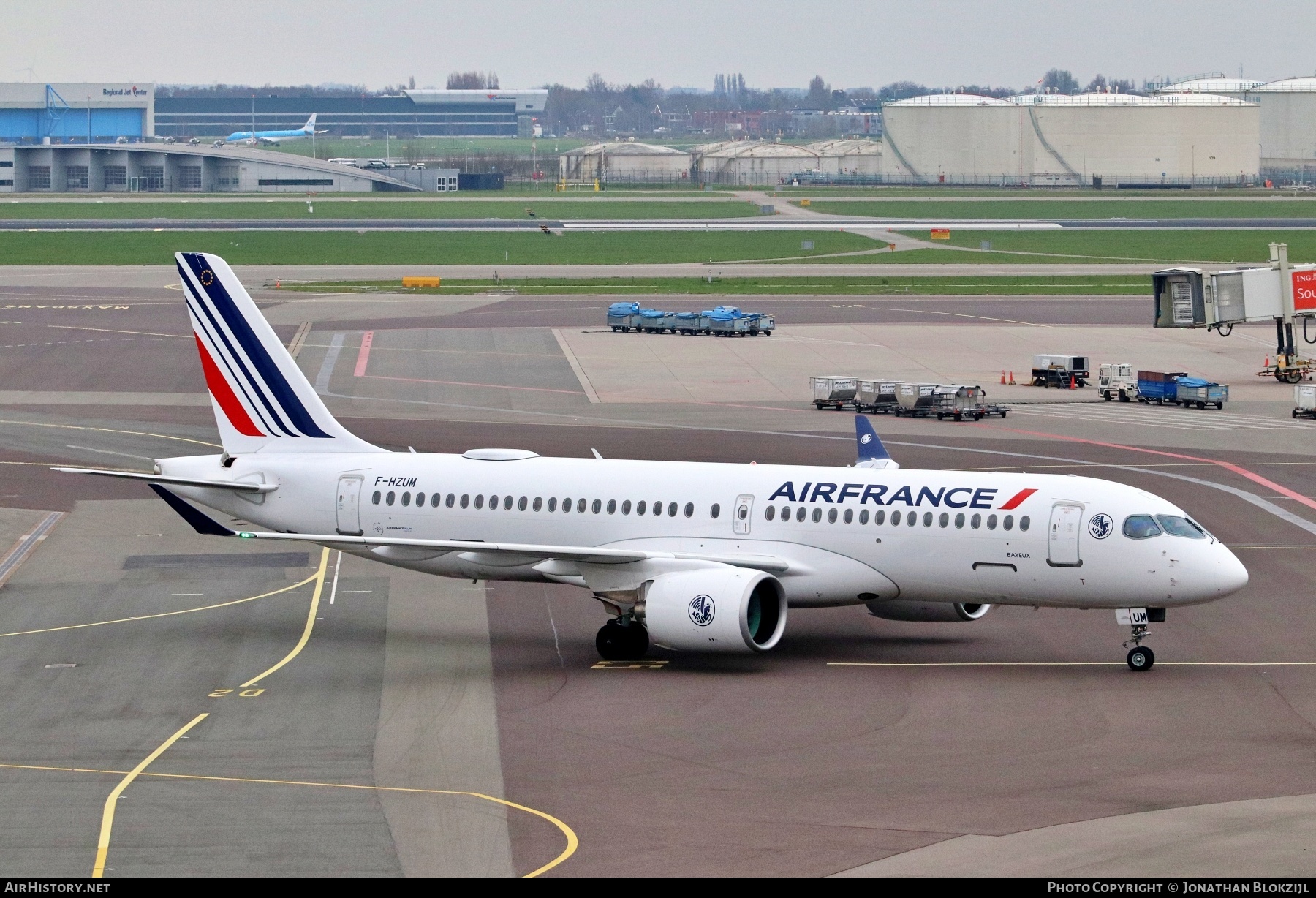 Aircraft Photo of F-HZUM | Airbus A220-371 (BD-500-1A11) | Air France | AirHistory.net #559944