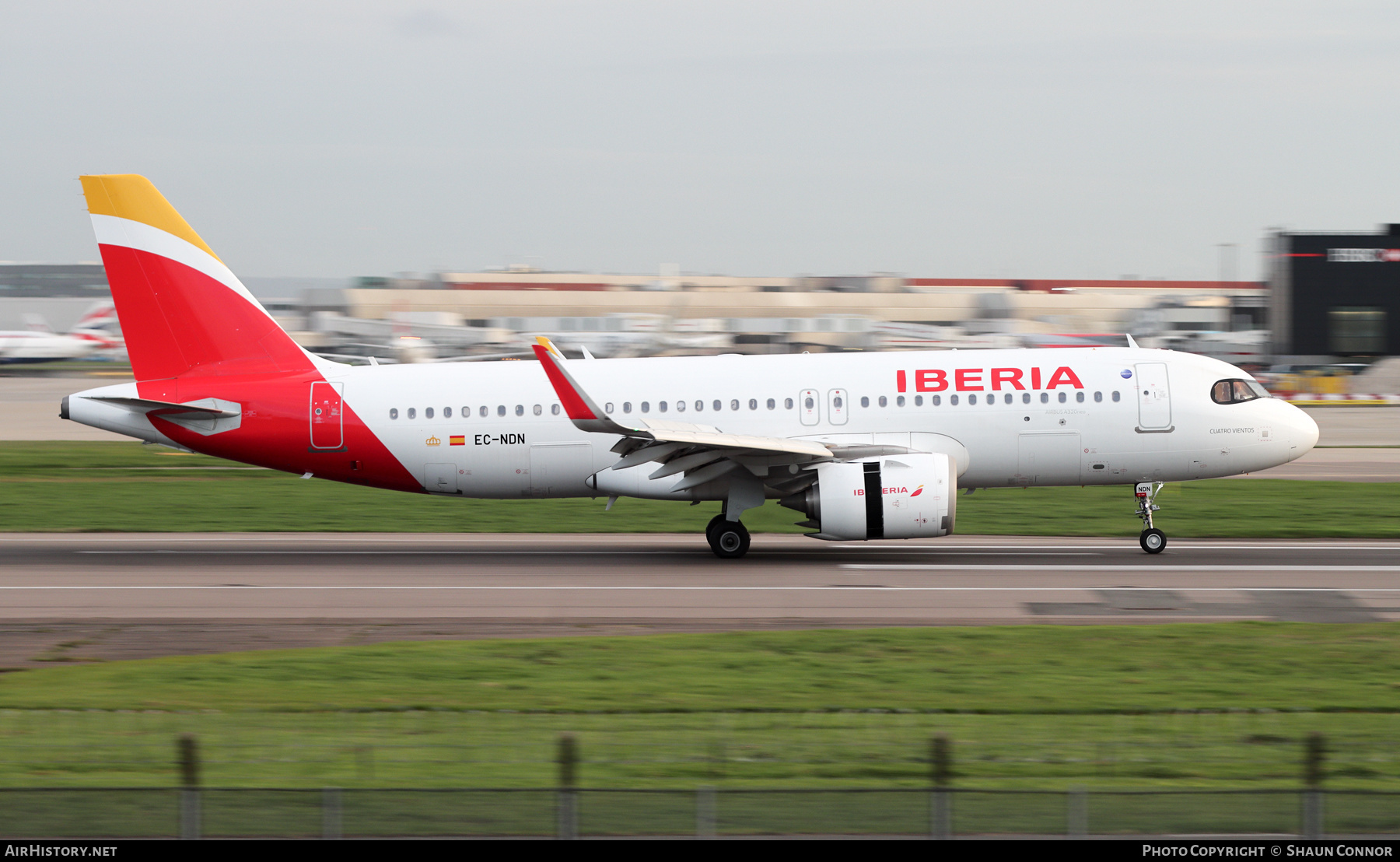 Aircraft Photo of EC-NDN | Airbus A320-251N | Iberia | AirHistory.net #559950