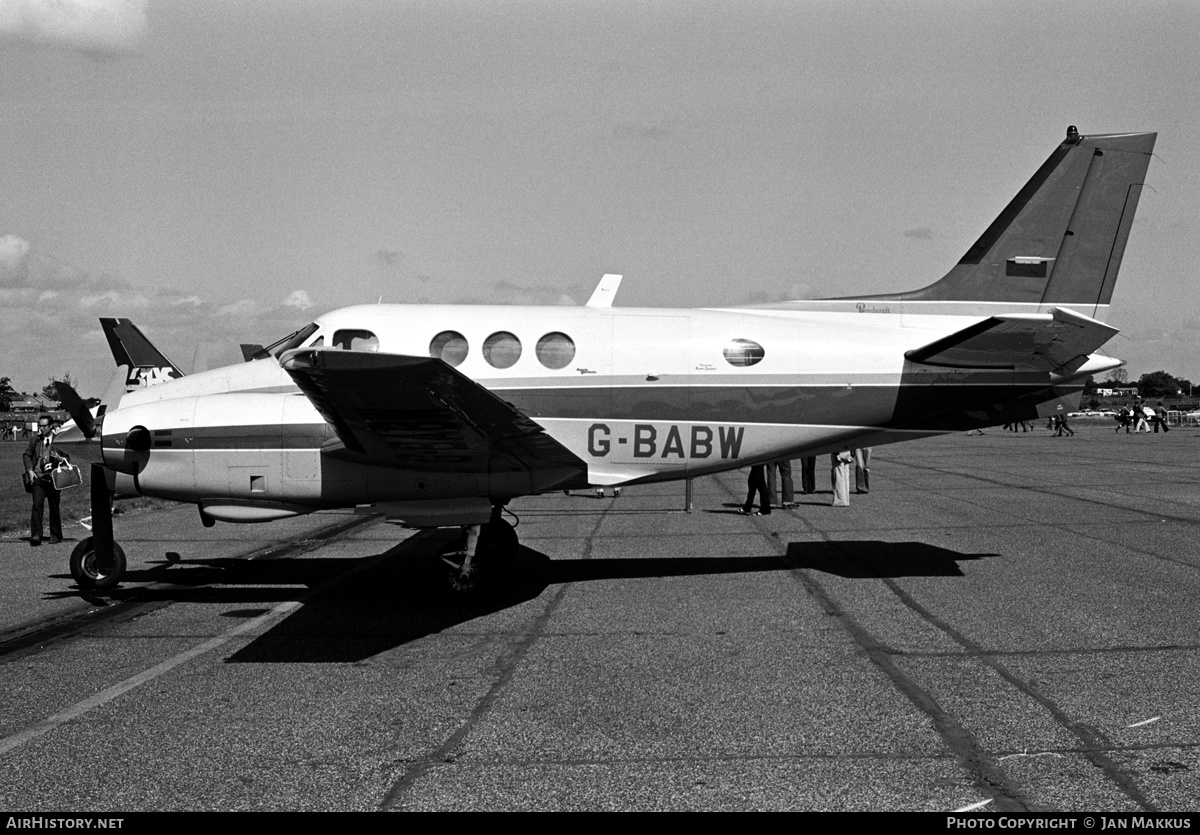Aircraft Photo of G-BABW | Beech E90 King Air | AirHistory.net #559960