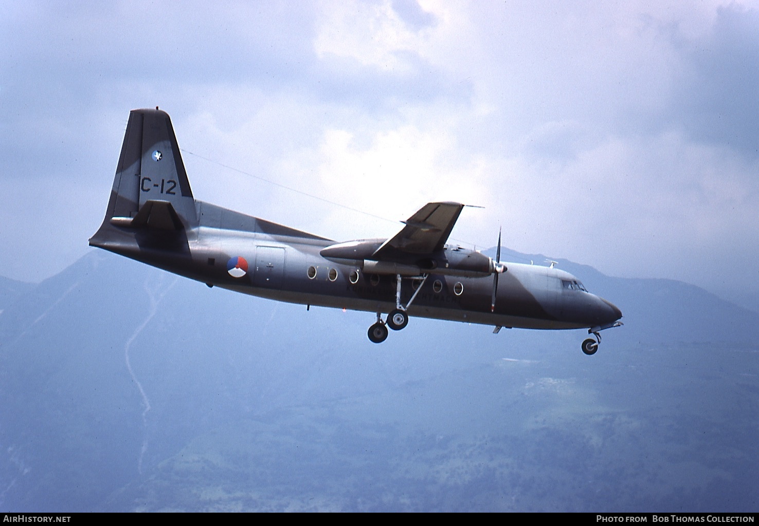 Aircraft Photo of C-12 | Fokker F27-300M Troopship | Netherlands - Air Force | AirHistory.net #559975