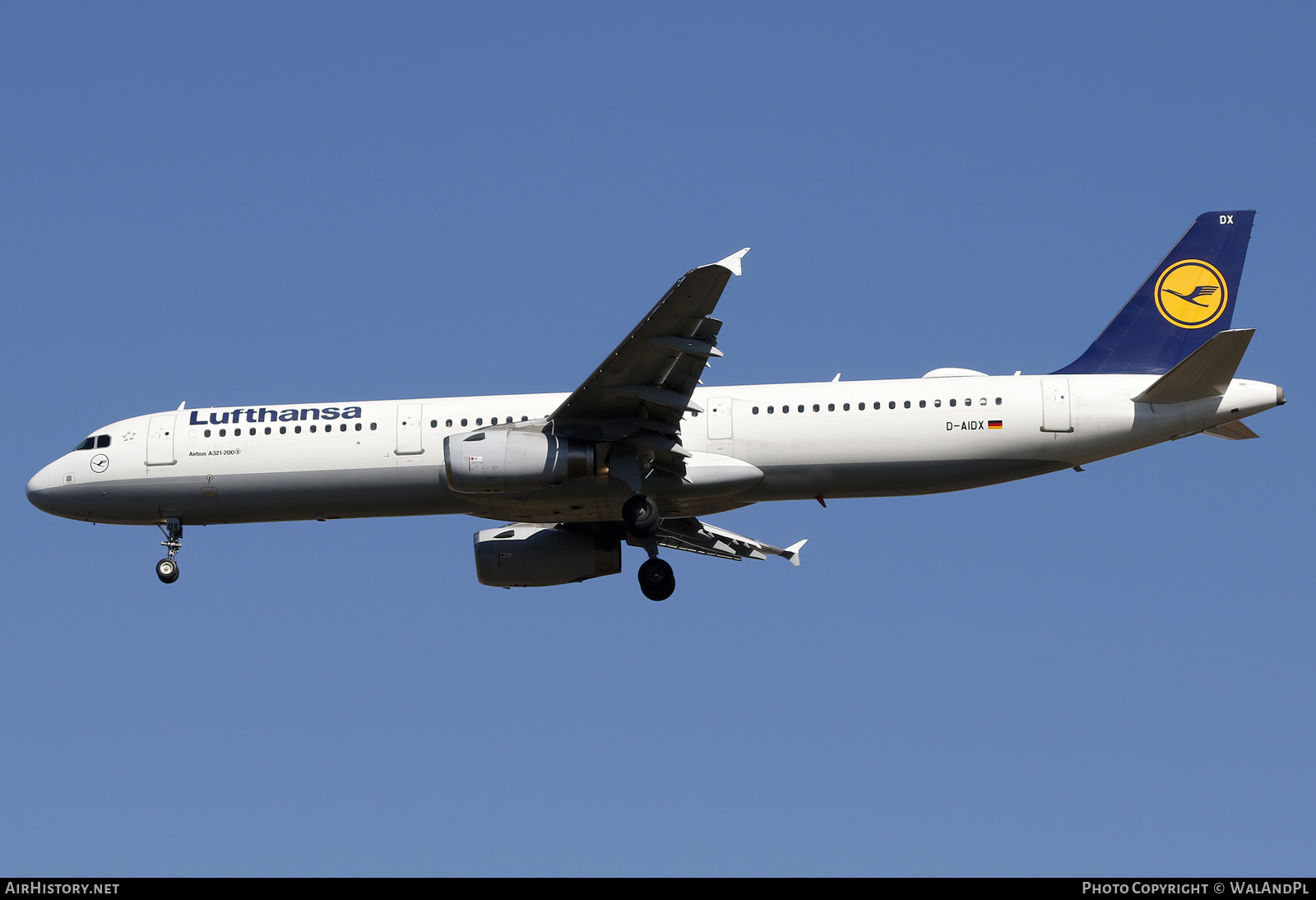 Aircraft Photo of D-AIDX | Airbus A321-231 | Lufthansa | AirHistory.net #559976