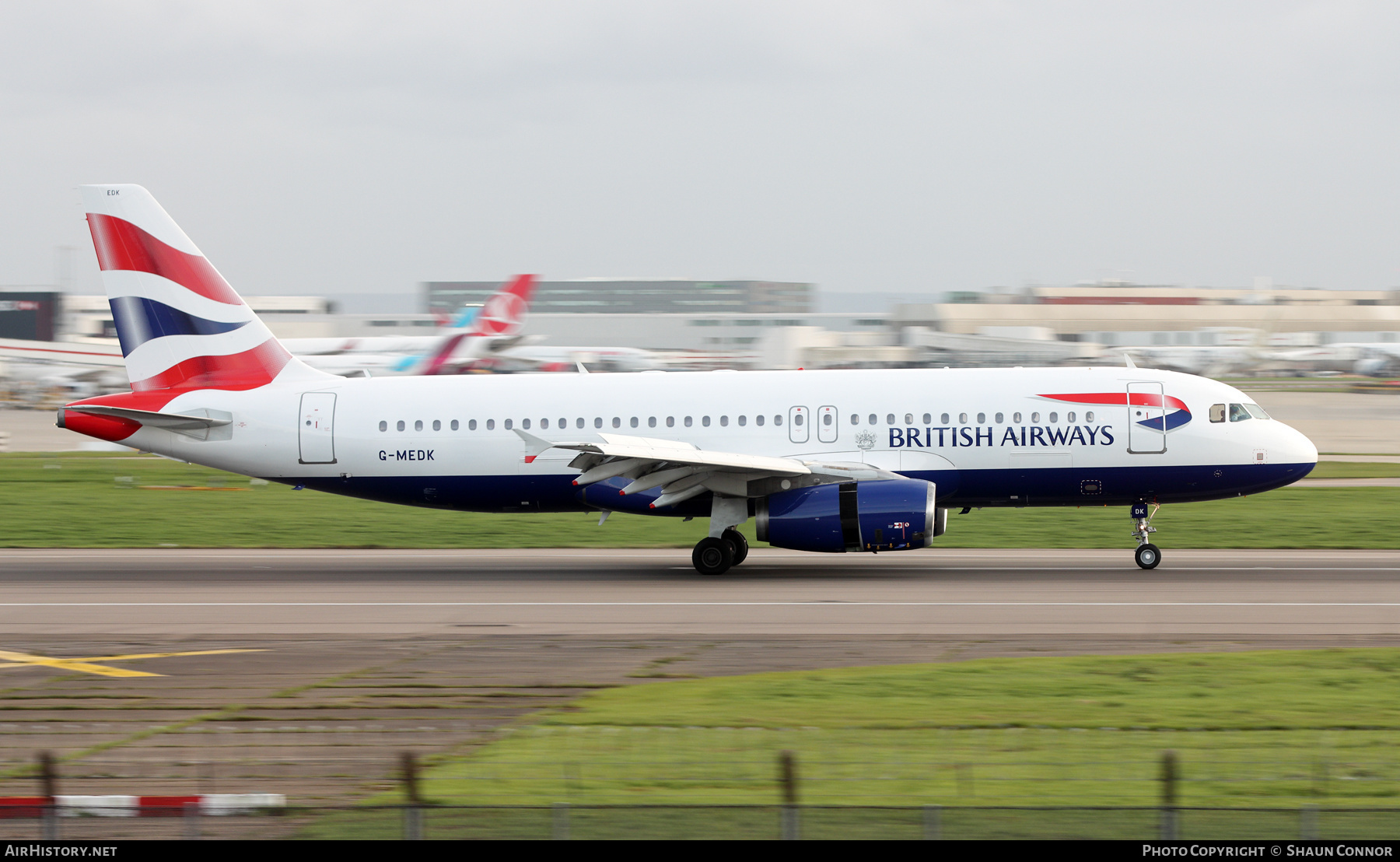 Aircraft Photo of G-MEDK | Airbus A320-232 | British Airways | AirHistory.net #560003