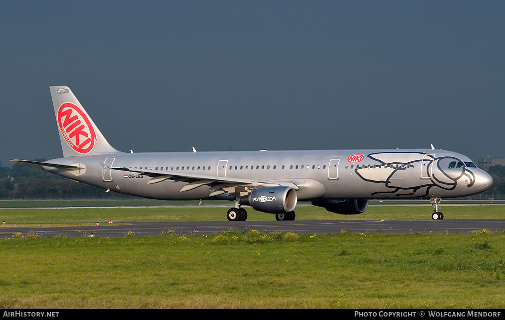 Aircraft Photo of OE-LES | Airbus A321-211 | Niki | AirHistory.net #560011