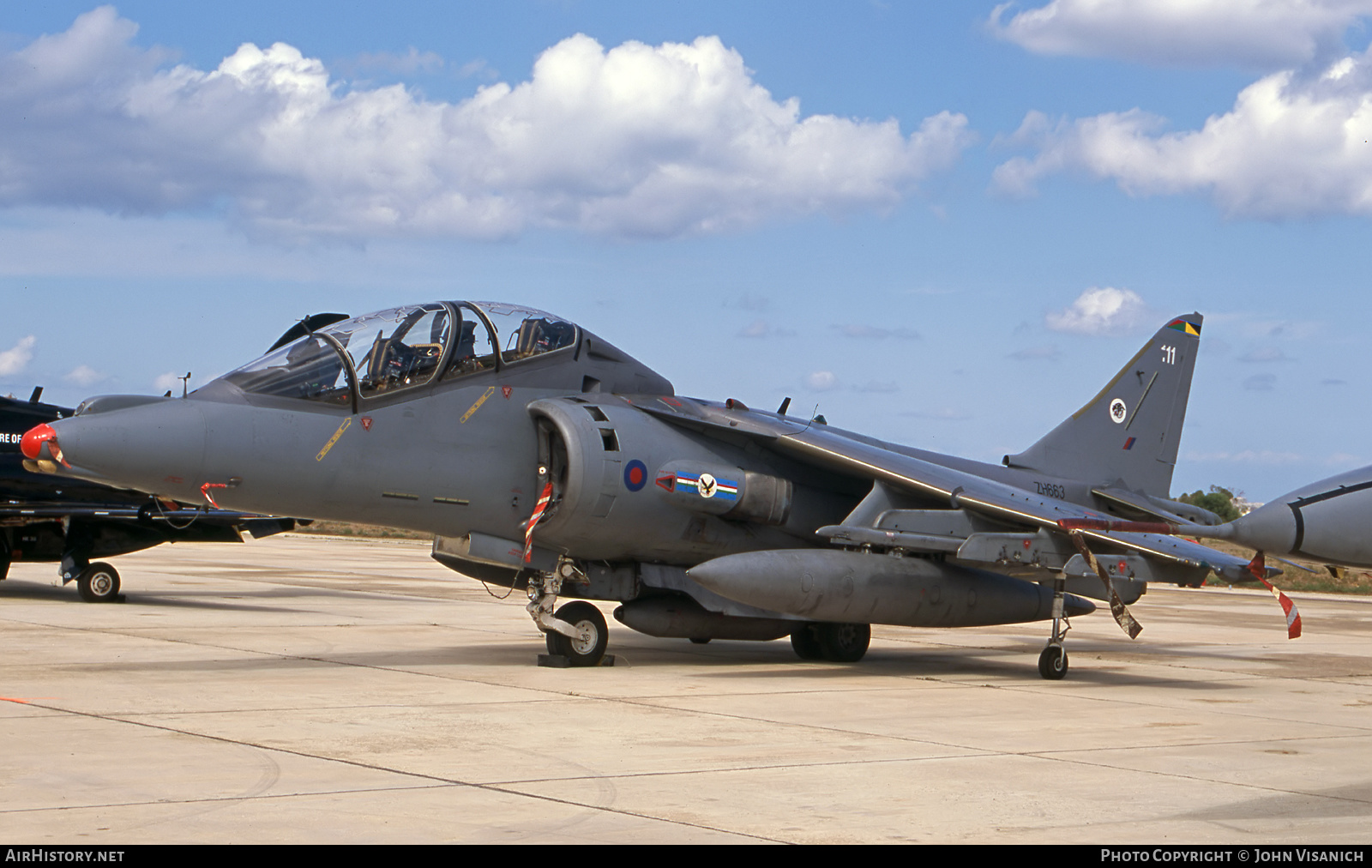 Aircraft Photo of ZH663 | British Aerospace Harrier T10 | UK - Air Force | AirHistory.net #560027
