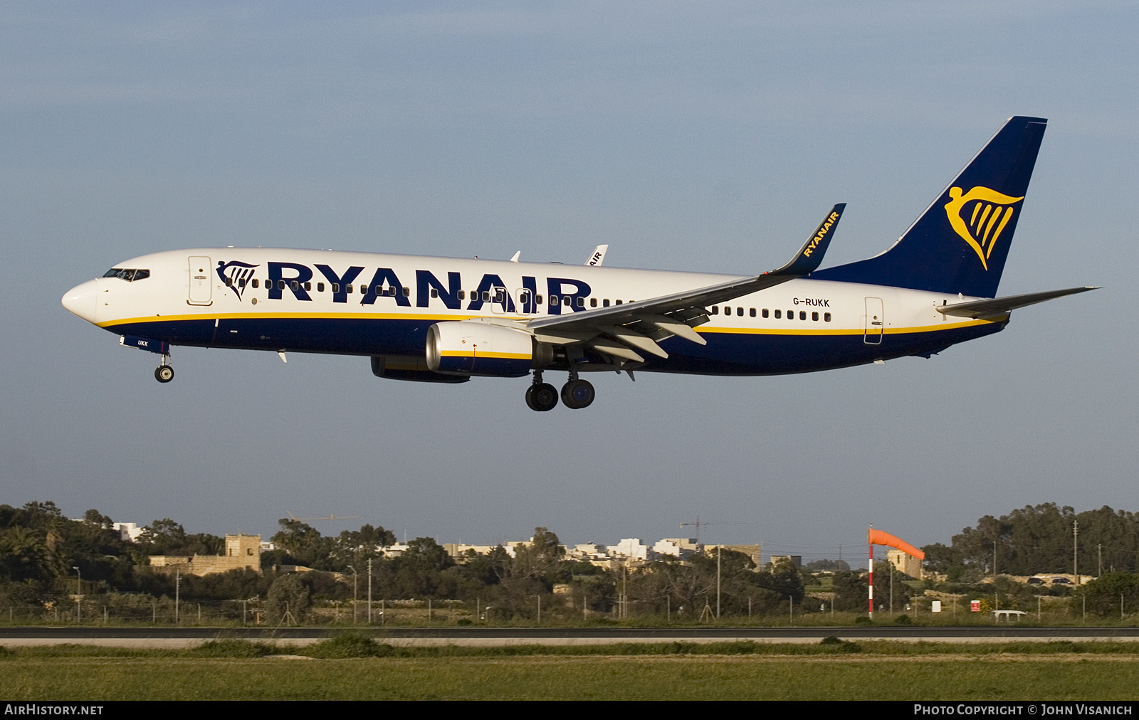 Aircraft Photo of G-RUKK | Boeing 737-8AS | Ryanair | AirHistory.net #560036