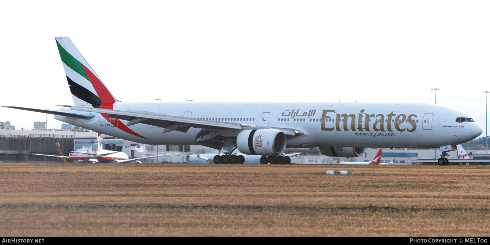 Aircraft Photo of A6-EMN | Boeing 777-31H | Emirates | AirHistory.net #560039