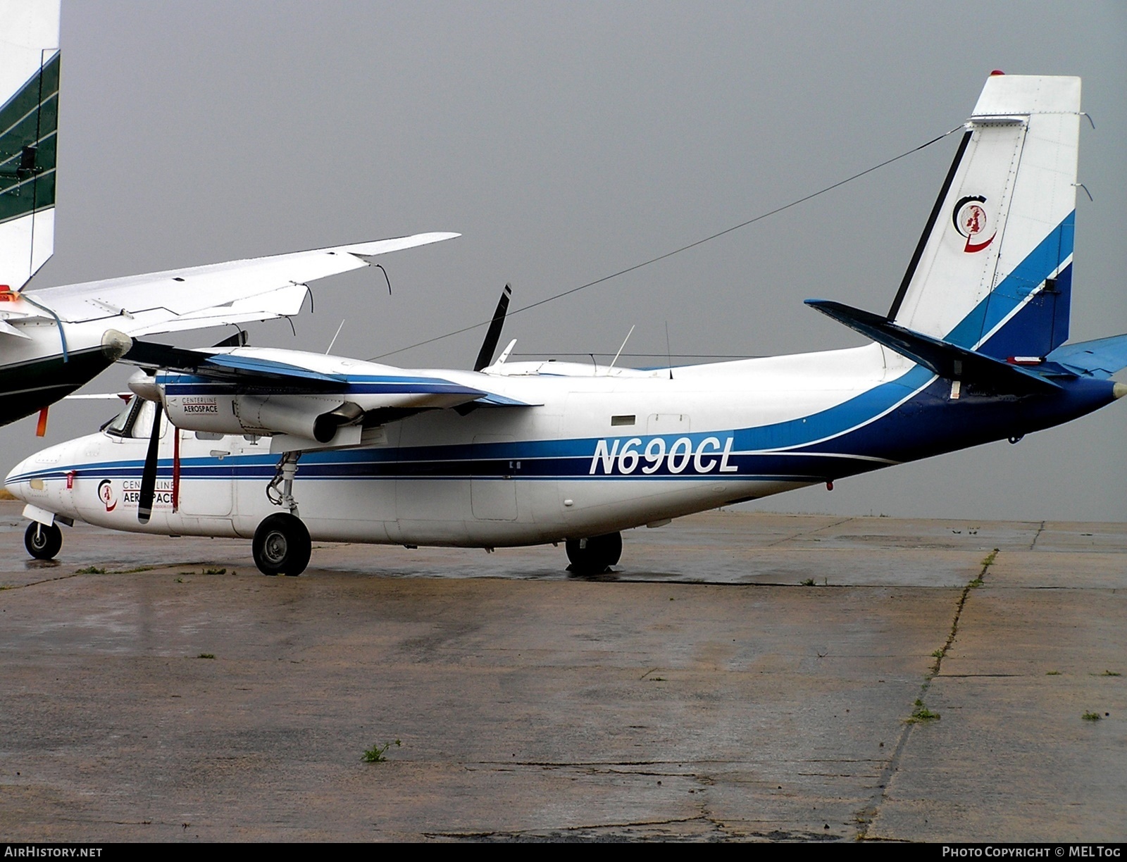 Aircraft Photo of N690CL | Rockwell 690A Turbo Commander | Centerline Aerospace | AirHistory.net #560041