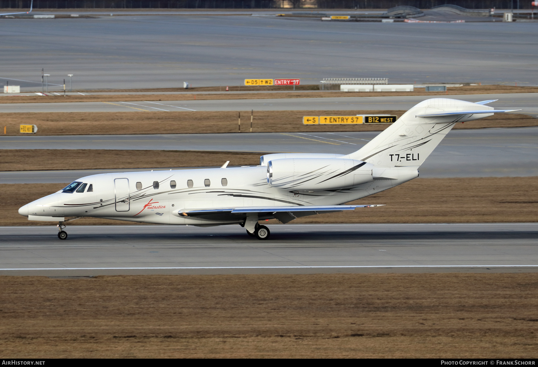 Aircraft Photo of T7-ELI | Cessna 750 Citation X | AirHistory.net #560047