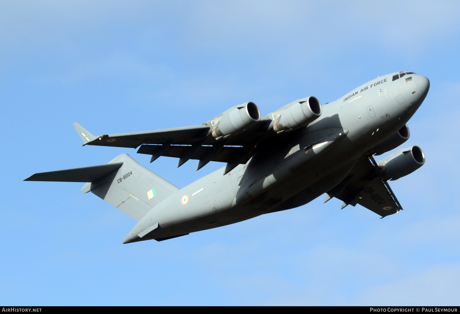 Aircraft Photo of CB-8004 | Boeing C-17A Globemaster III | India - Air Force | AirHistory.net #560066