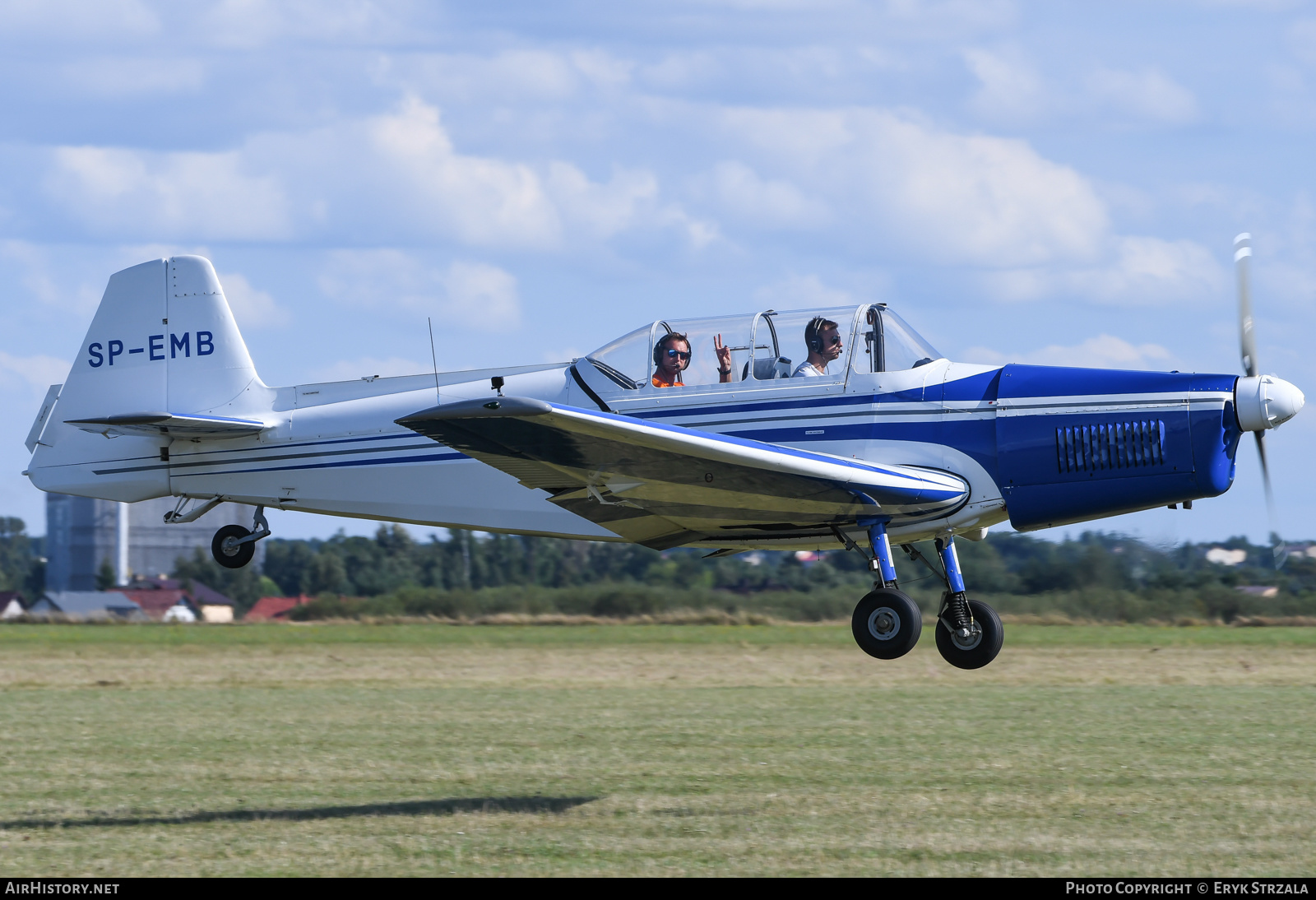 Aircraft Photo of SP-EMB | Zlin Z-526F Trener Master | AirHistory.net #560077
