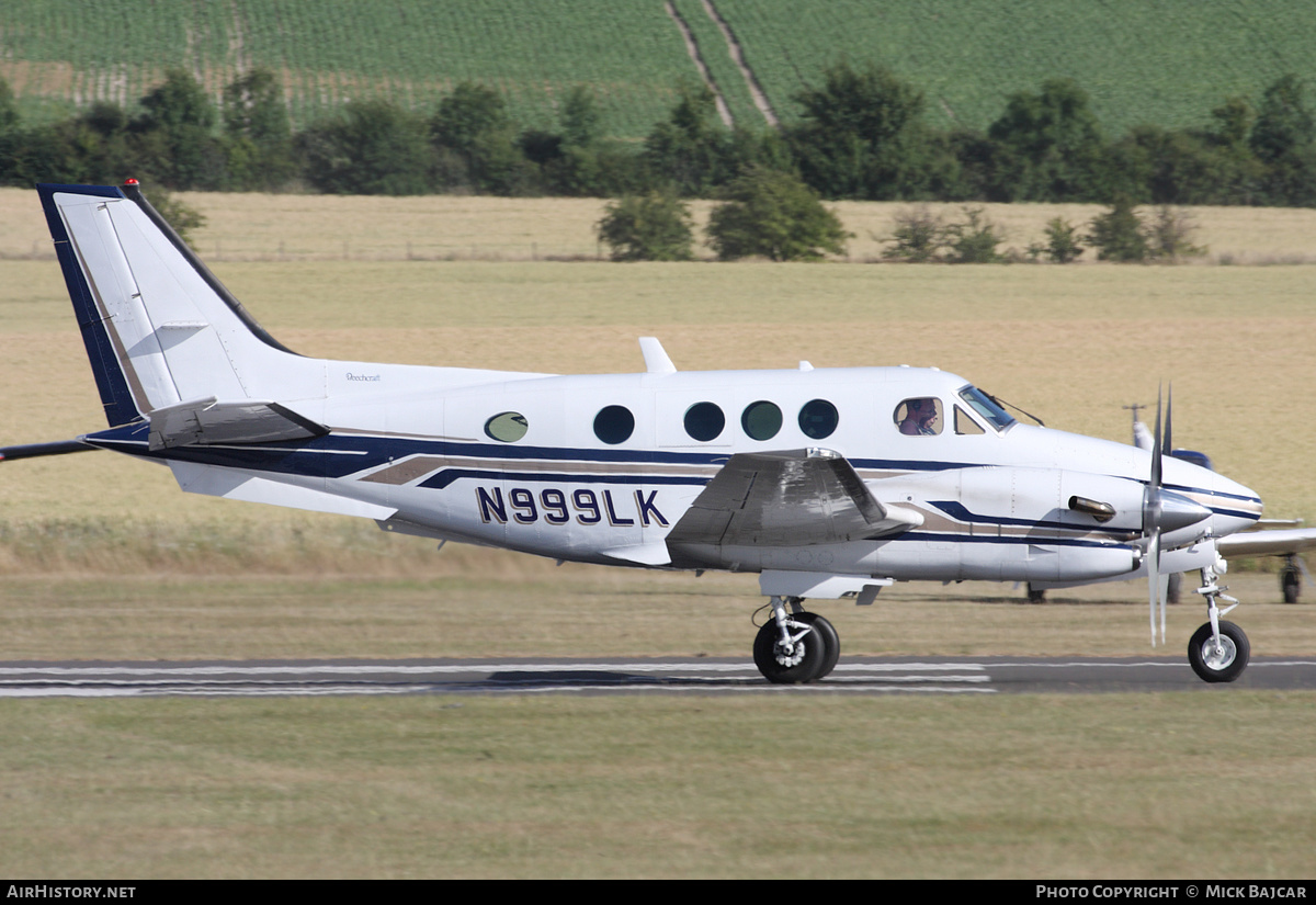 Aircraft Photo of N999LK | Beech C90A King Air | AirHistory.net #560100