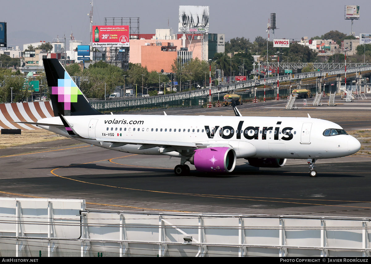 Aircraft Photo of XA-VSQ | Airbus A320-271N | Volaris | AirHistory.net #560119