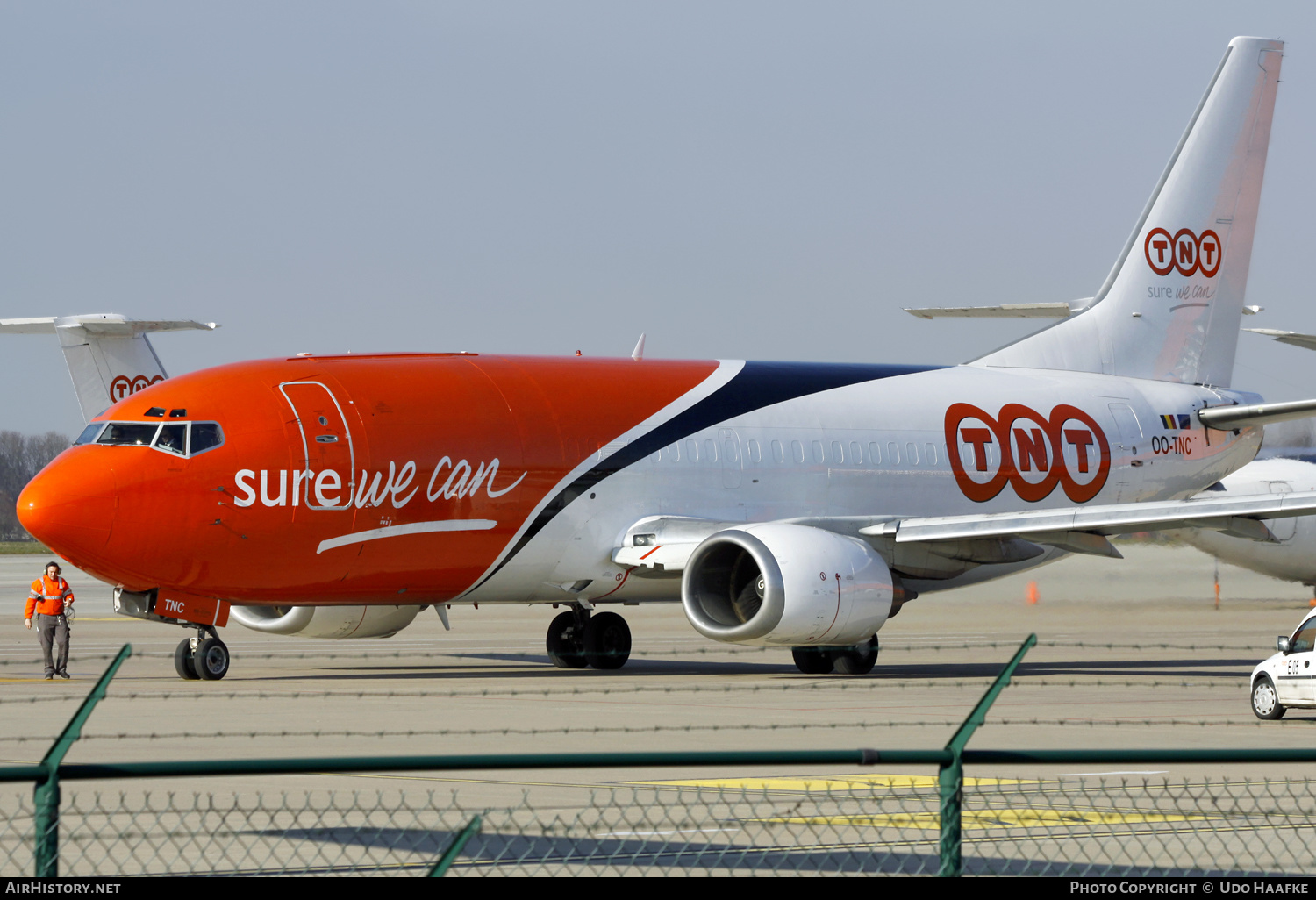 Aircraft Photo of OO-TNC | Boeing 737-301(SF) | TNT Airways | AirHistory.net #560122