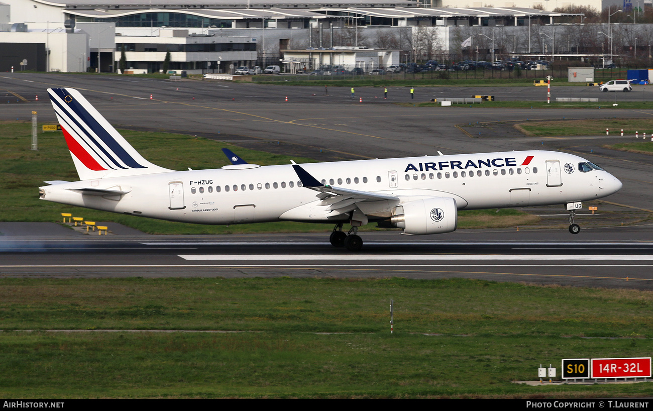 Aircraft Photo of F-HZUG | Airbus A220-371 (BD-500-1A11) | Air France | AirHistory.net #560123