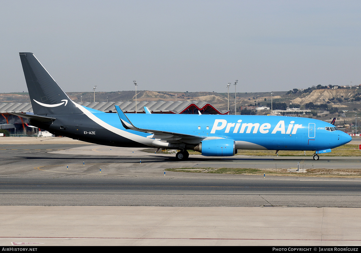 Aircraft Photo of EI-AZE | Boeing 737-86Q(SF) | Prime Air | AirHistory.net #560125