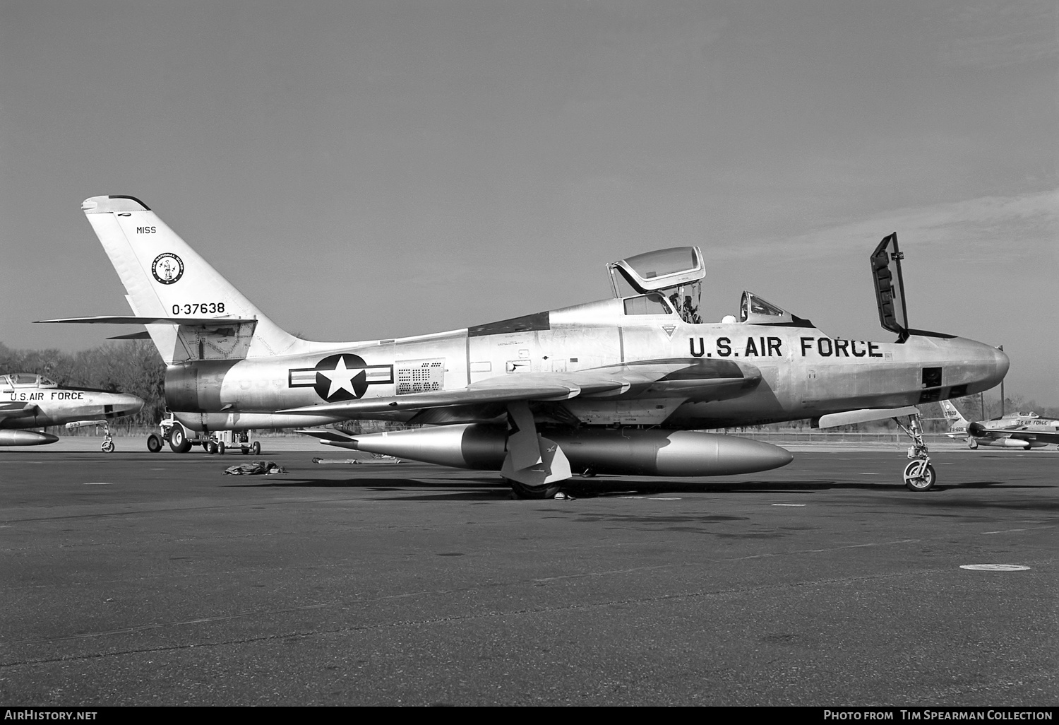 Aircraft Photo of 53-7638 / 0-37638 | Republic RF-84F Thunderflash | USA - Air Force | AirHistory.net #560139