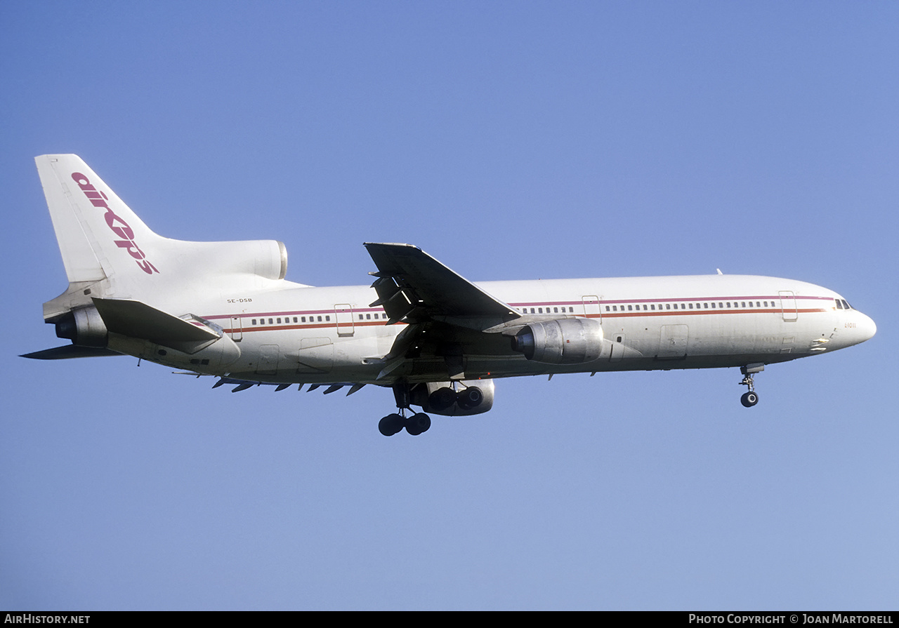 Aircraft Photo of SE-DSB | Lockheed L-1011-385-1 TriStar 1 | Air Ops | AirHistory.net #560144