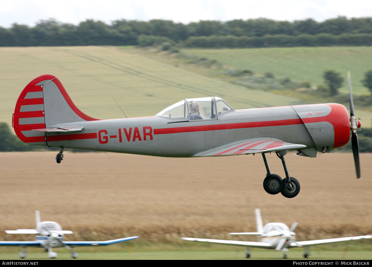 Aircraft Photo of G-IVAR | Yakovlev Yak-50 | AirHistory.net #560145