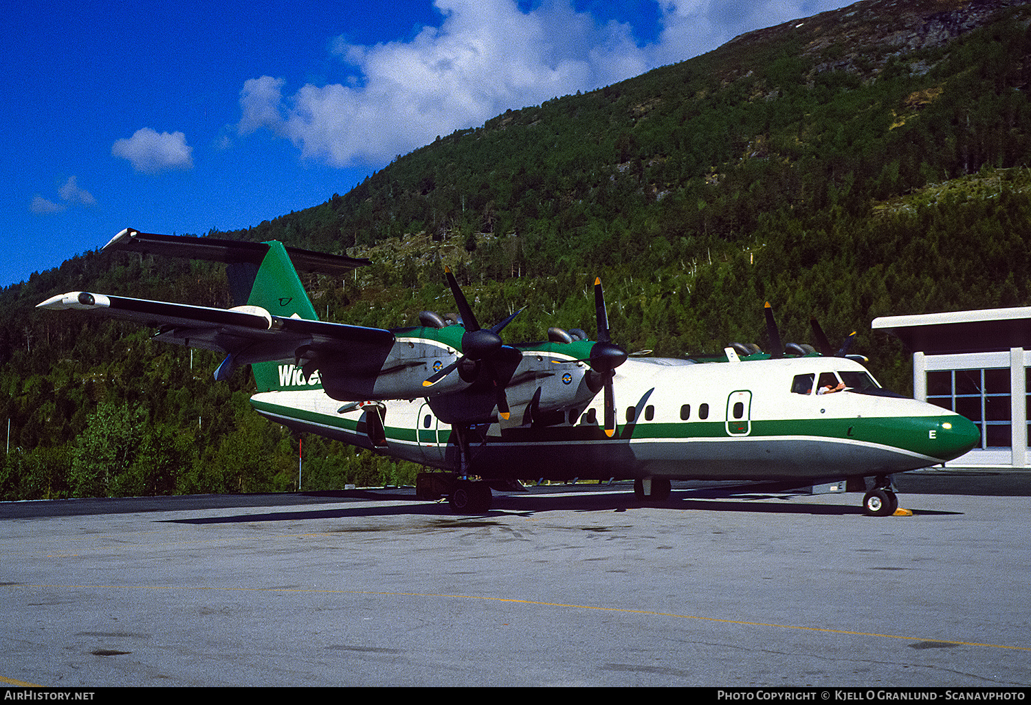 Aircraft Photo of LN-WFE | De Havilland Canada DHC-7-102 Dash 7 | Widerøe | AirHistory.net #560146