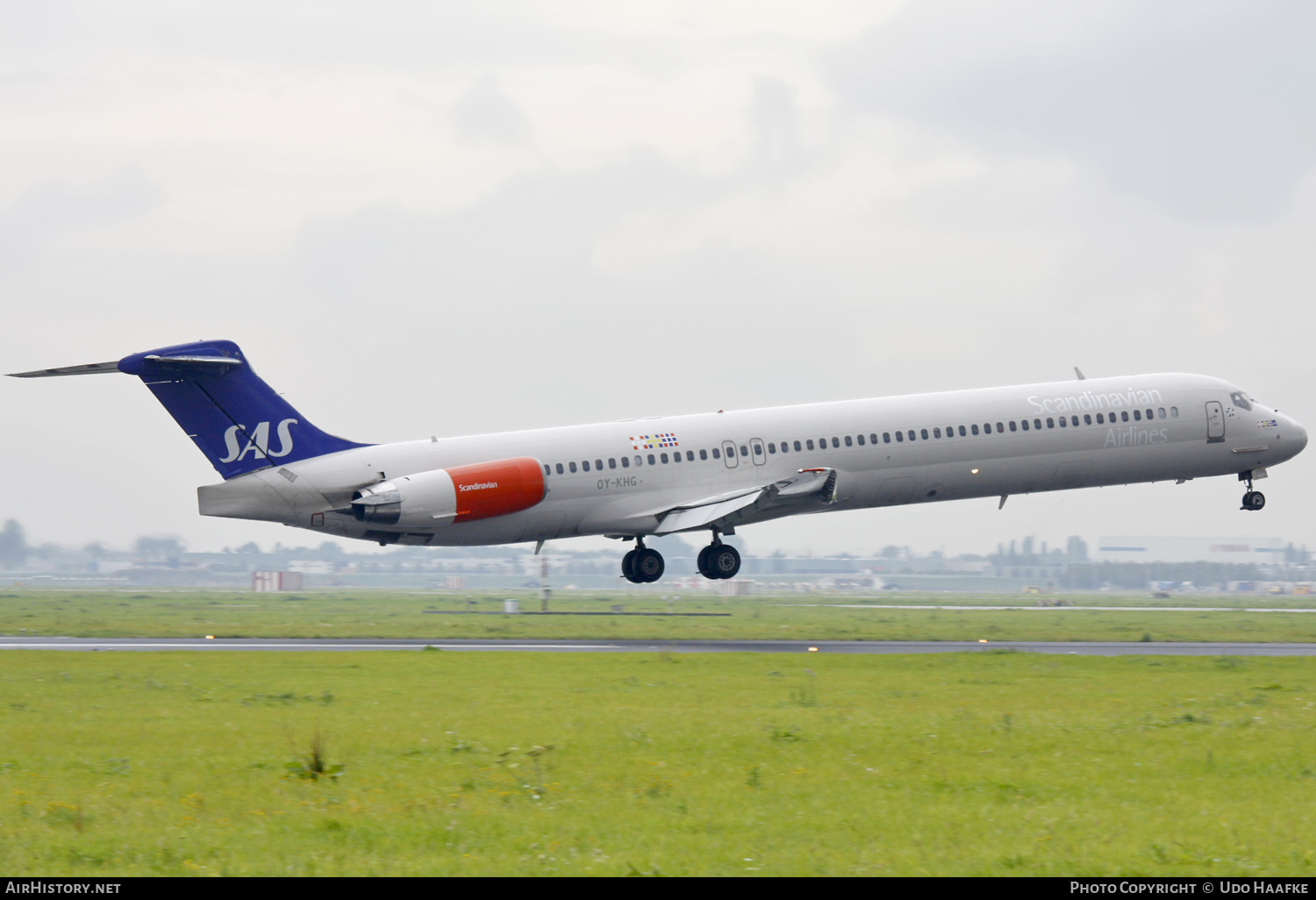 Aircraft Photo of OY-KHG | McDonnell Douglas MD-82 (DC-9-82) | Scandinavian Airlines - SAS | AirHistory.net #560161