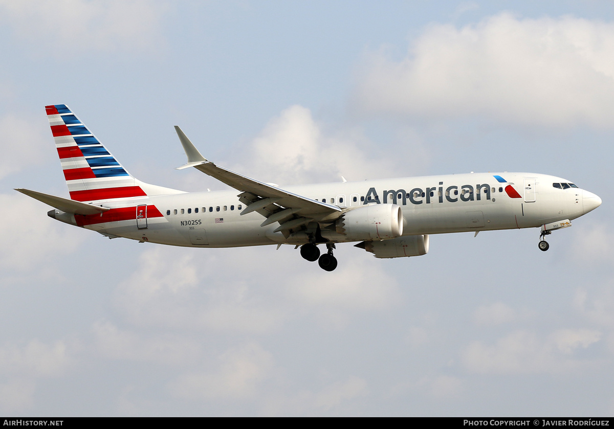 Aircraft Photo of N302SS | Boeing 737-8 Max 8 | American Airlines | AirHistory.net #560165