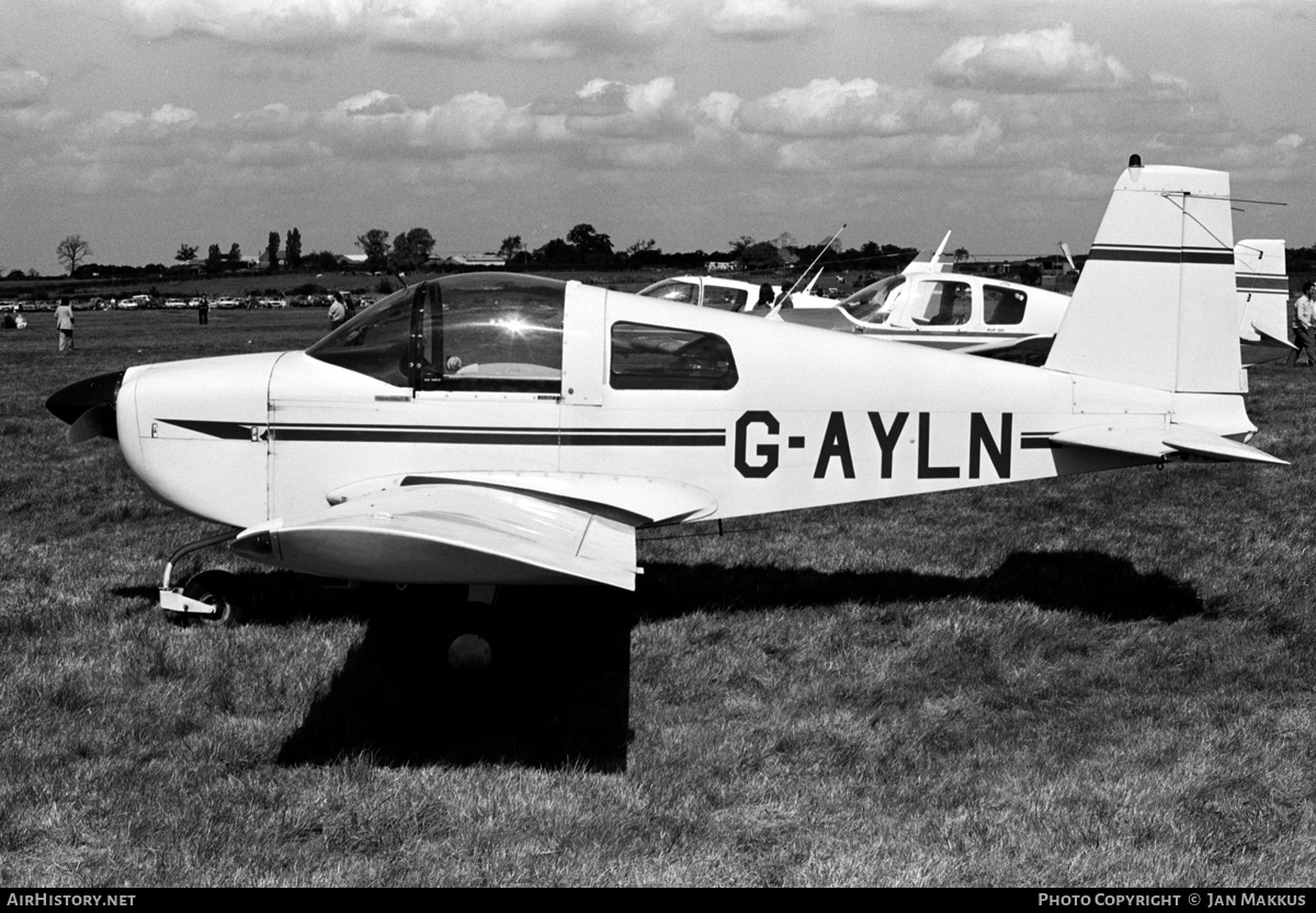 Aircraft Photo of G-AYLN | American AA-1 Yankee | AirHistory.net #560168