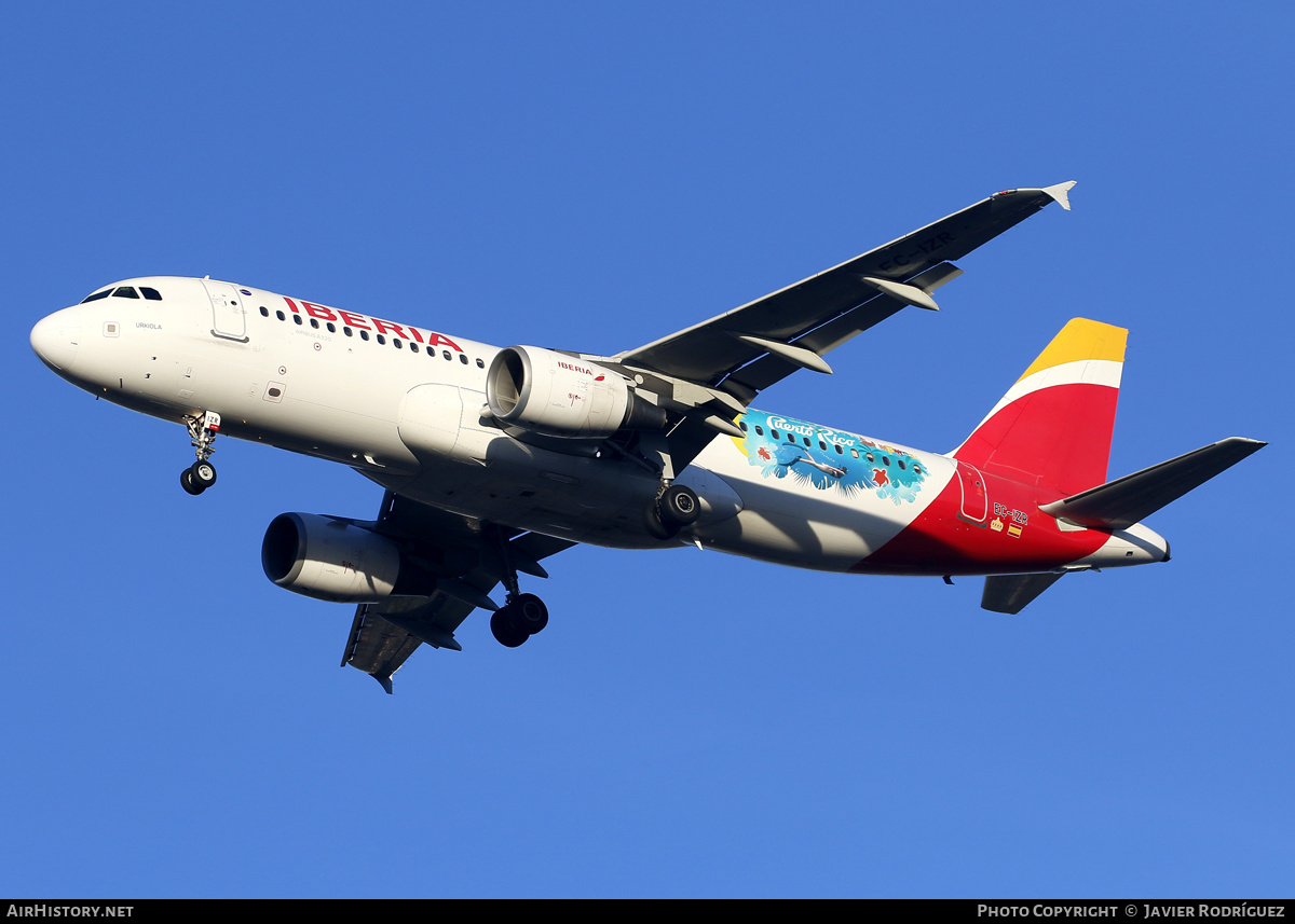 Aircraft Photo of EC-IZR | Airbus A320-214 | Iberia | AirHistory.net #560205