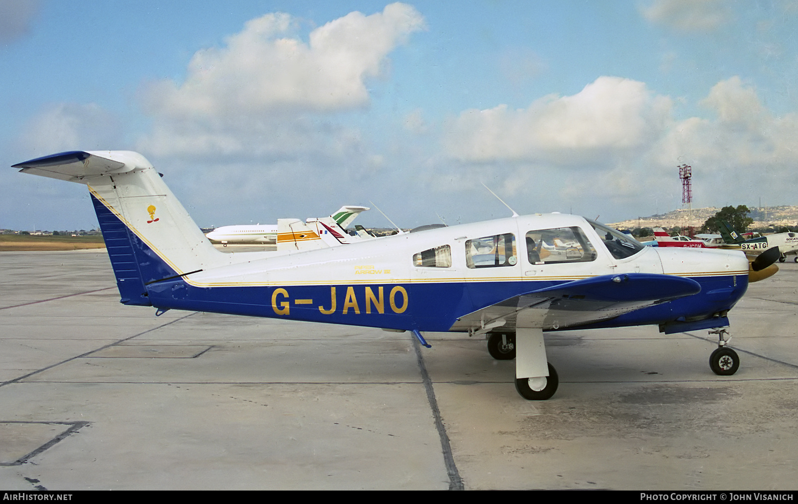 Aircraft Photo of G-JANO | Piper PA-28RT-201 Cherokee Arrow IV | AirHistory.net #560233