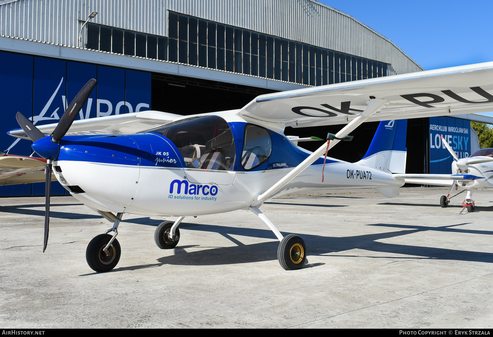 Aircraft Photo of OK-PUA-72 | Ekolot JK-05 Junior | Marco ID Solutions for Industry | AirHistory.net #560240
