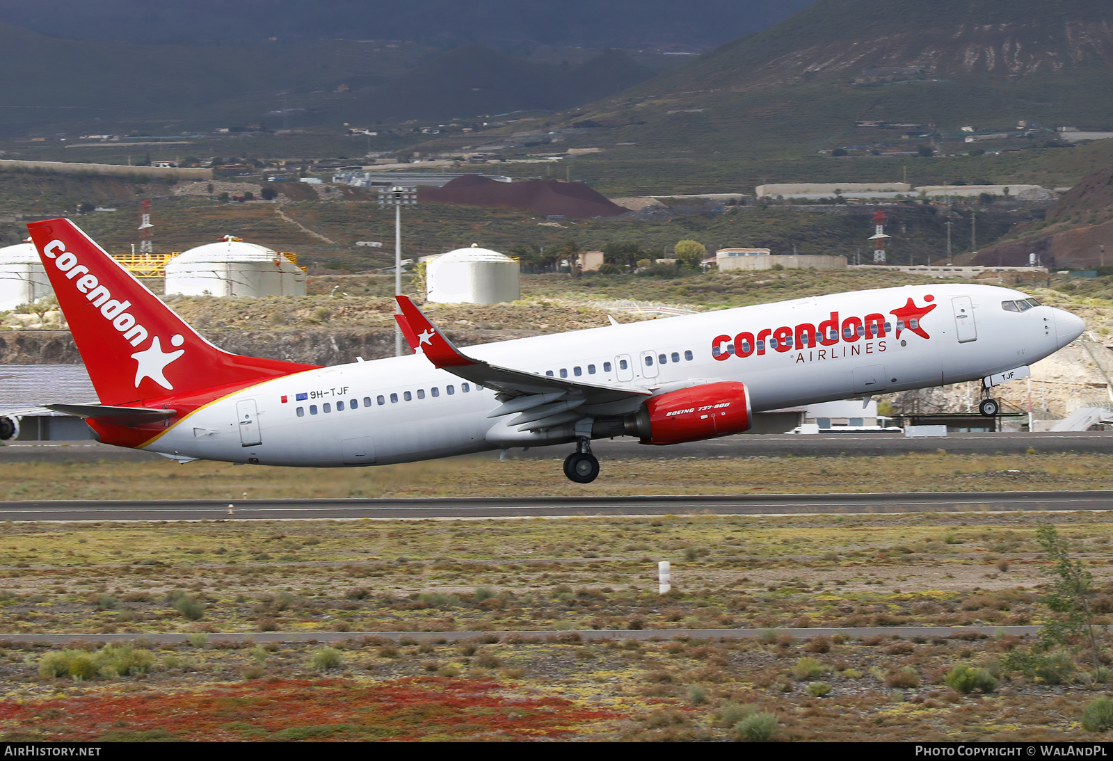 Aircraft Photo of 9H-TJF | Boeing 737-85R | Corendon Airlines | AirHistory.net #560268