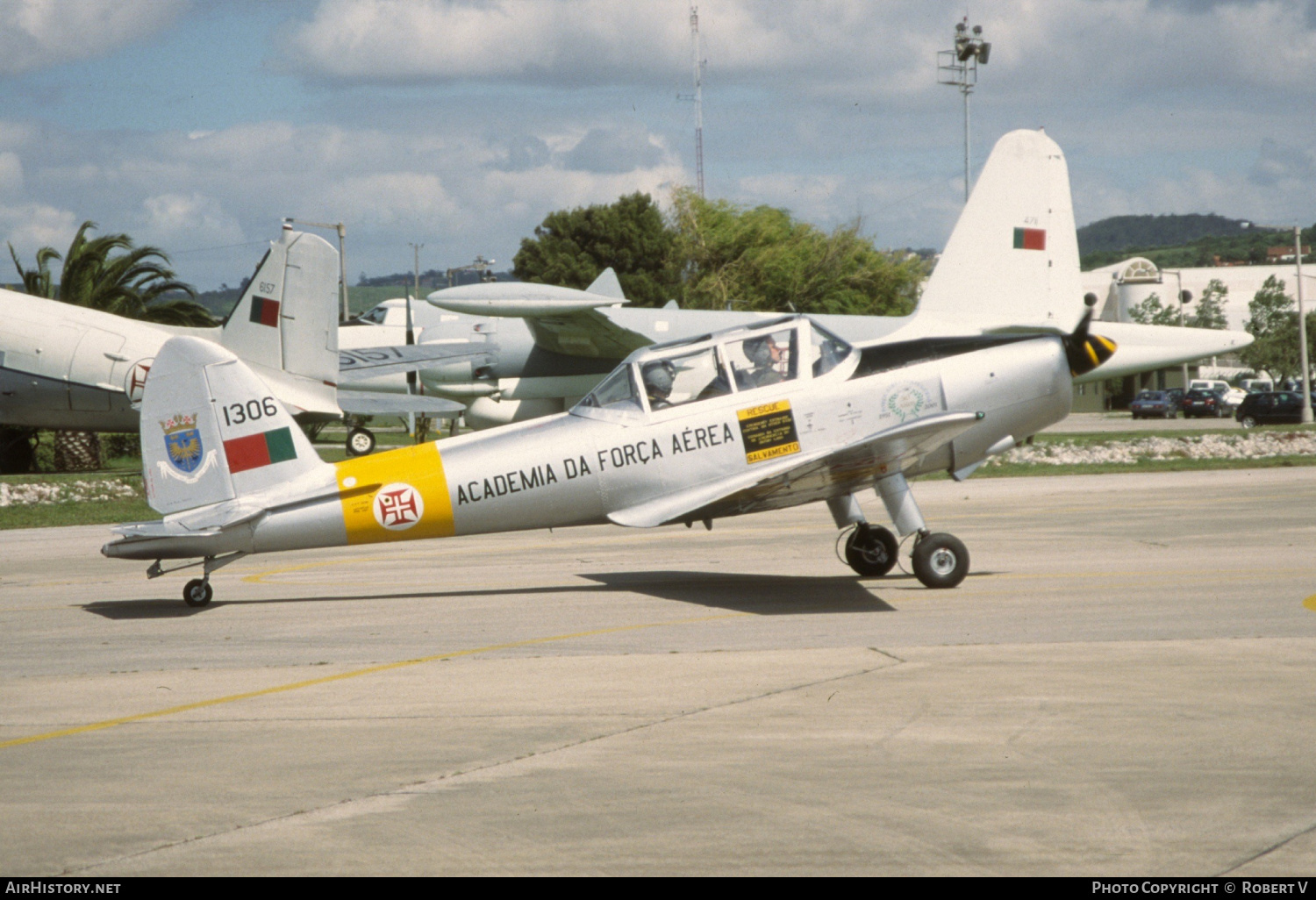 Aircraft Photo of 1306 | De Havilland Canada DHC-1 Chipmunk | Portugal - Air Force | AirHistory.net #560271