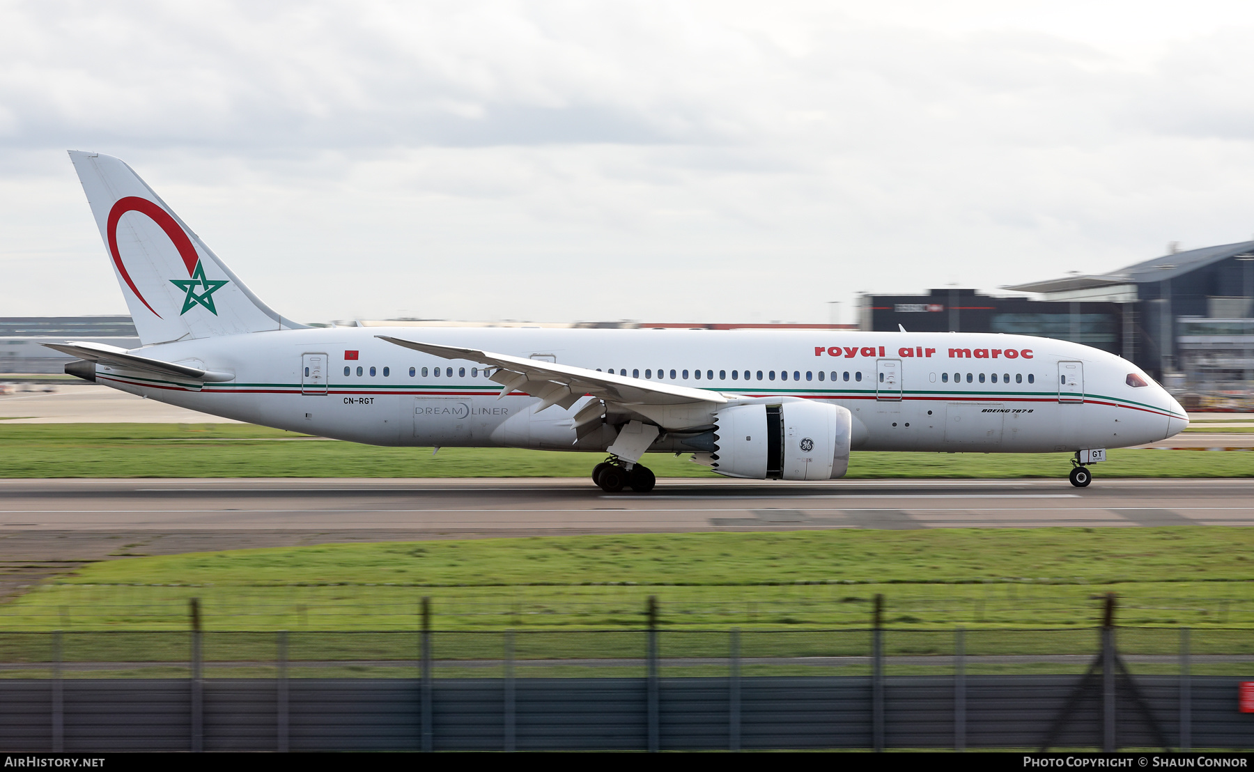 Aircraft Photo of CN-RGT | Boeing 787-8 Dreamliner | Royal Air Maroc - RAM | AirHistory.net #560295